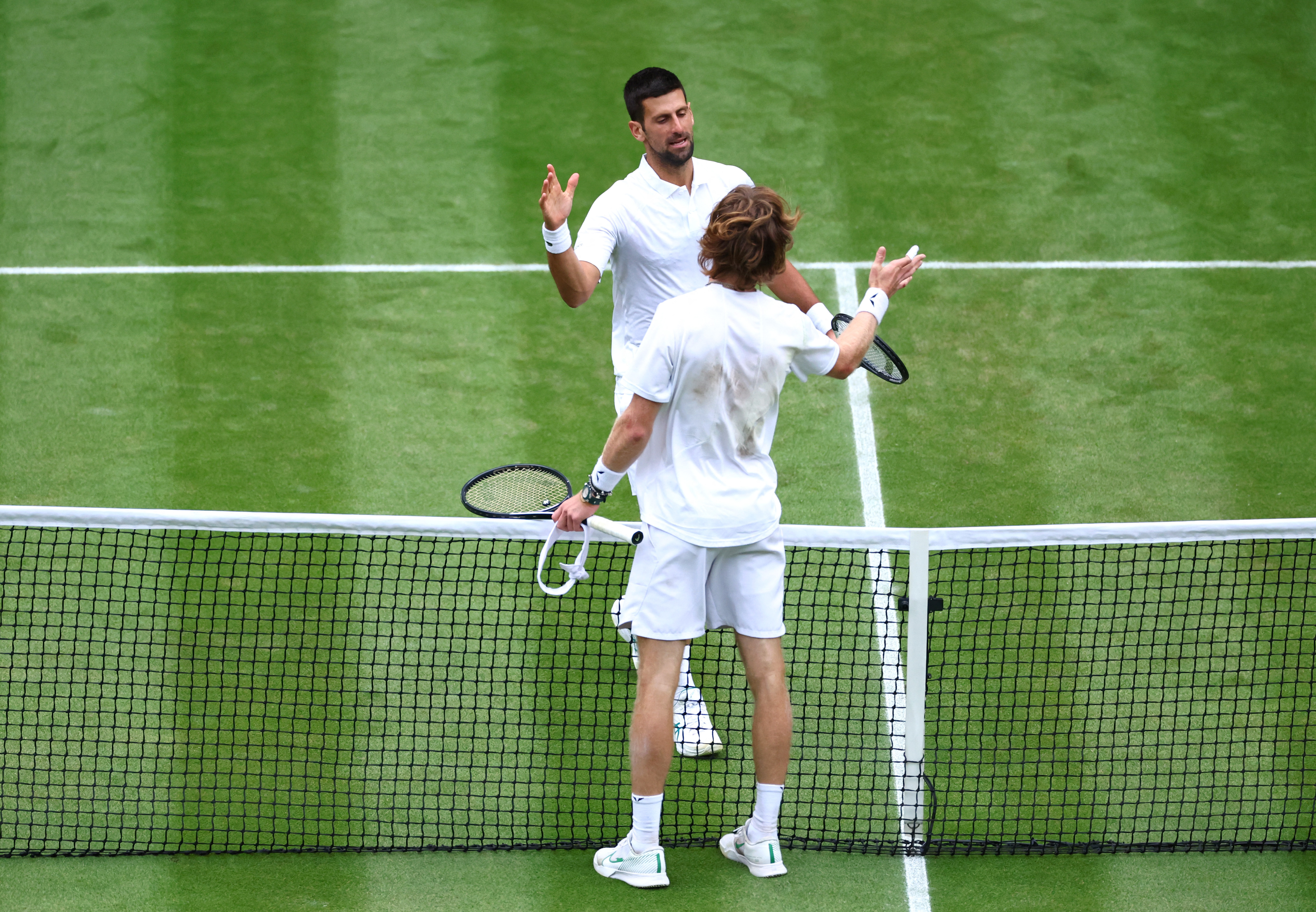 Deadly Djokovic repels Rublev to reach Wimbledon semi-finals Reuters