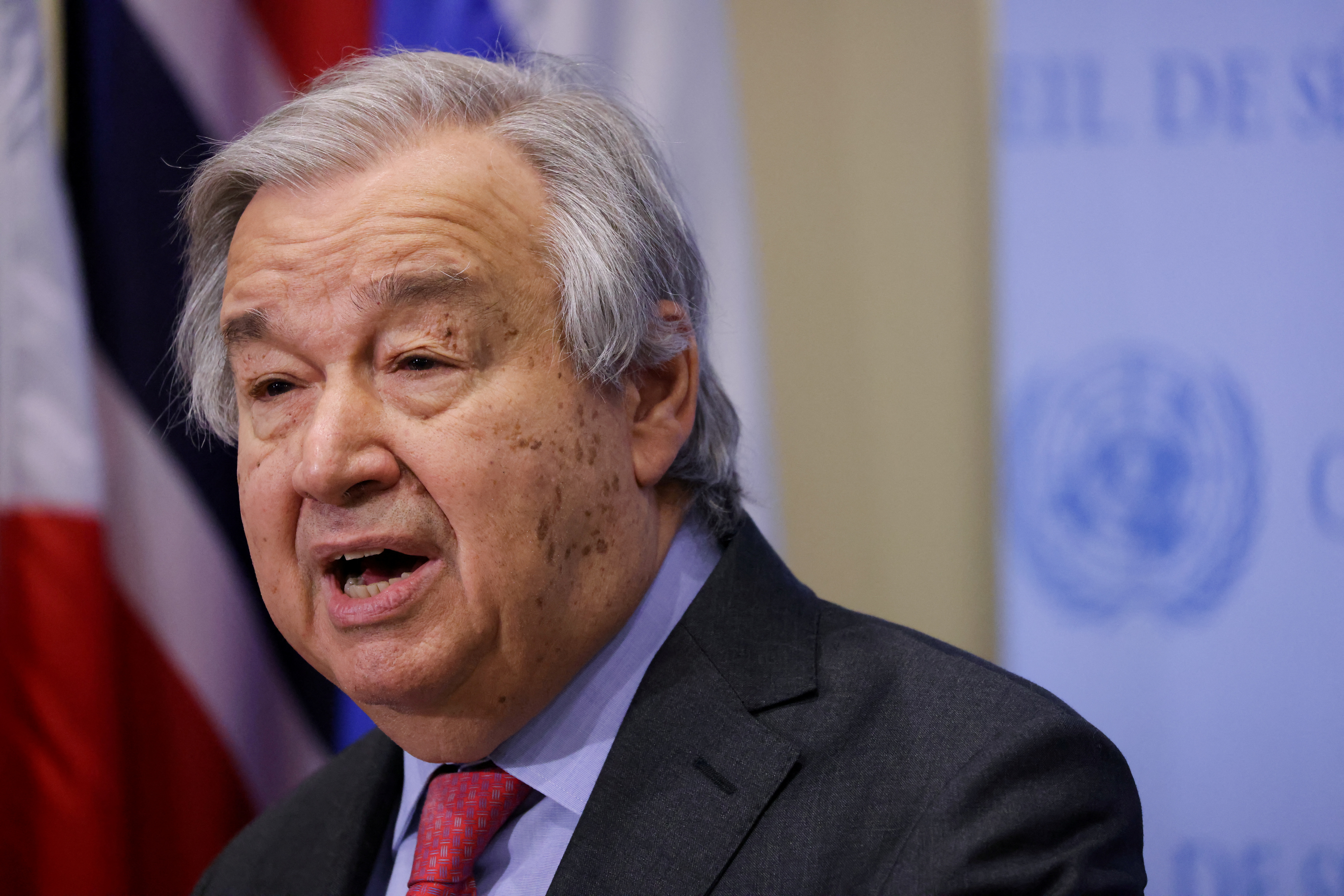 El secretario general de la ONU dice que es hora de poner fin a la «guerra inútil» de Rusia en Ucrania