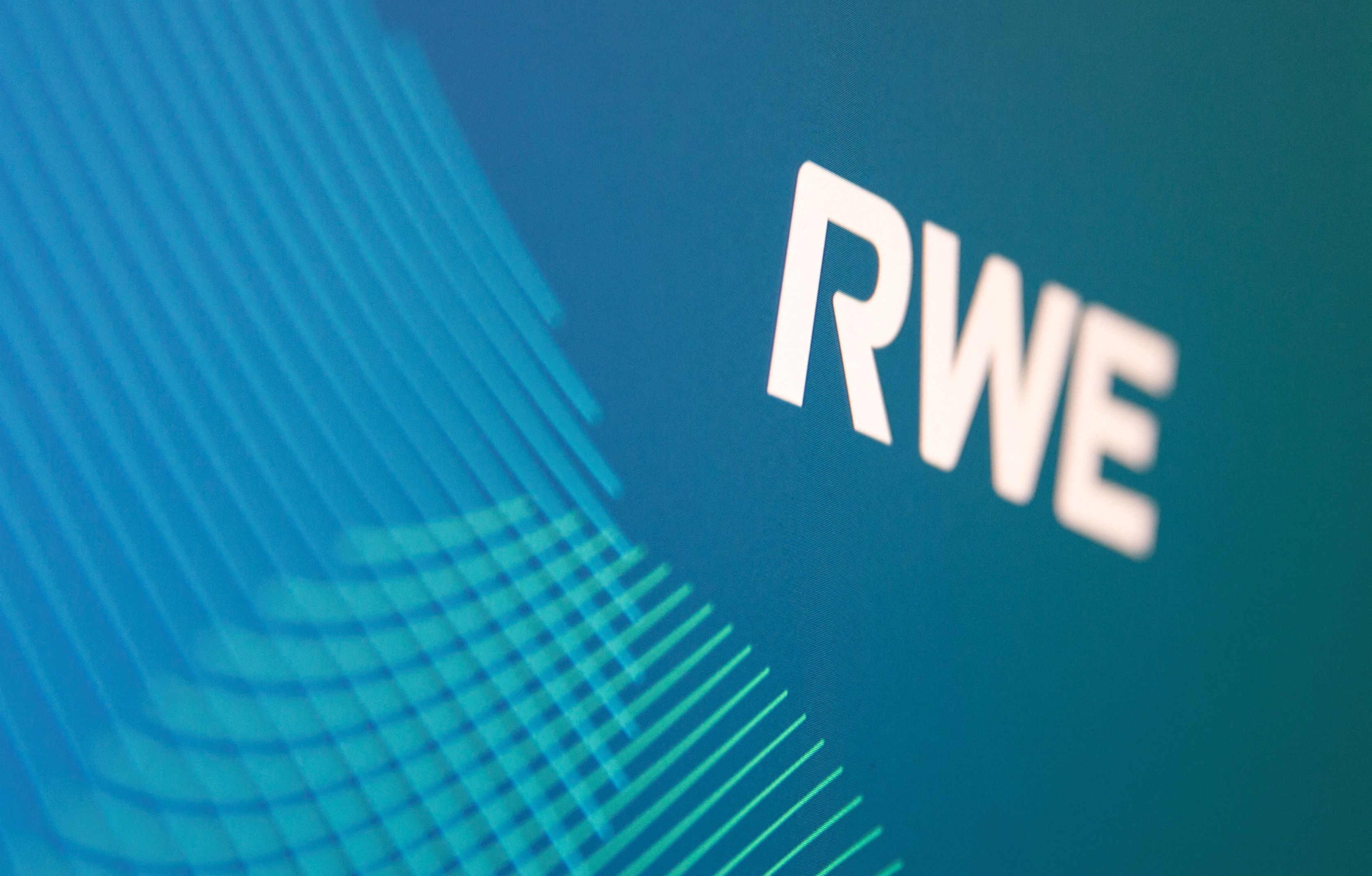 RWE logo is seen in this illustration