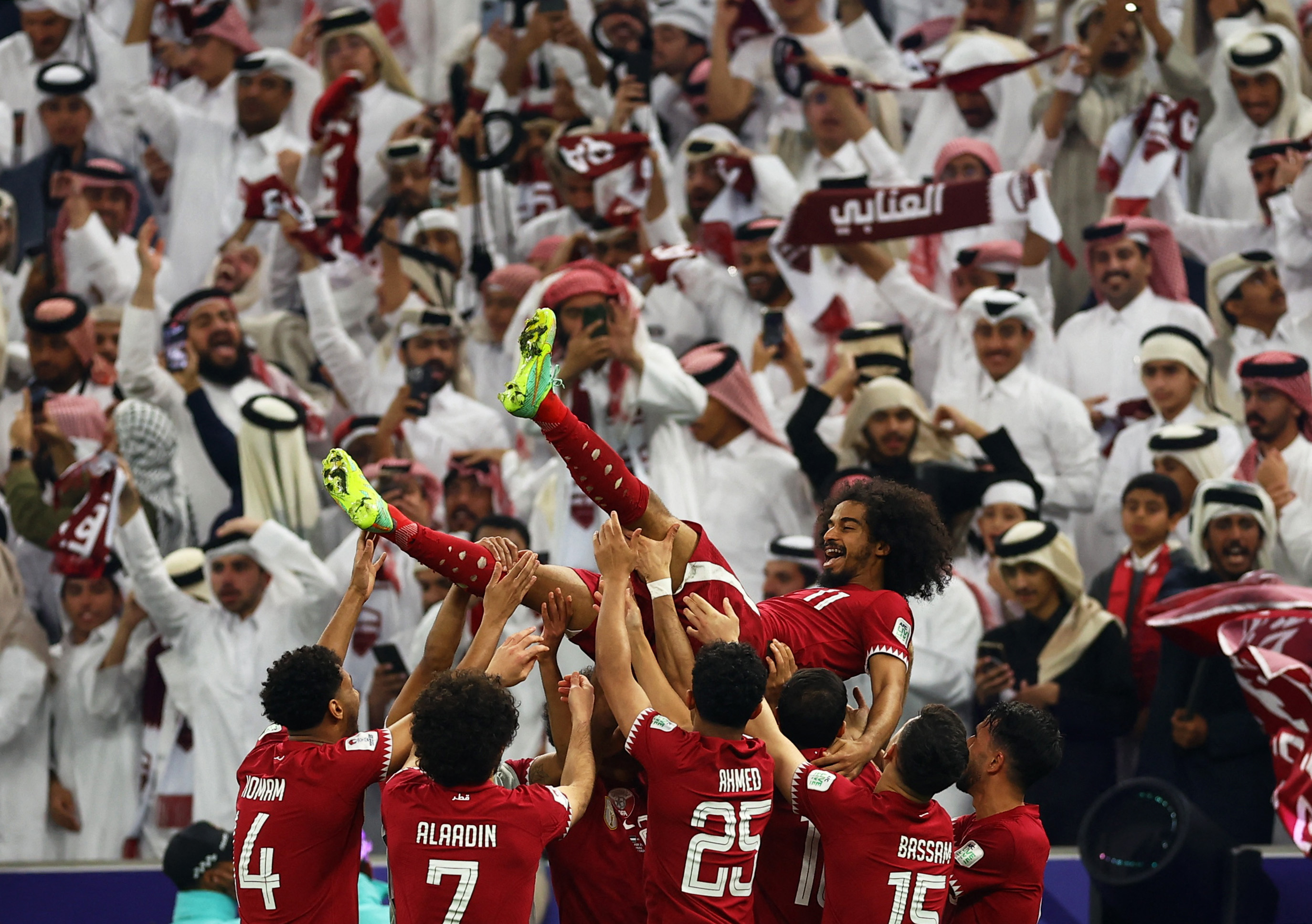 Afif nets penalty hat-trick as Qatar beat Jordan to retain Asian Cup crown  | Reuters