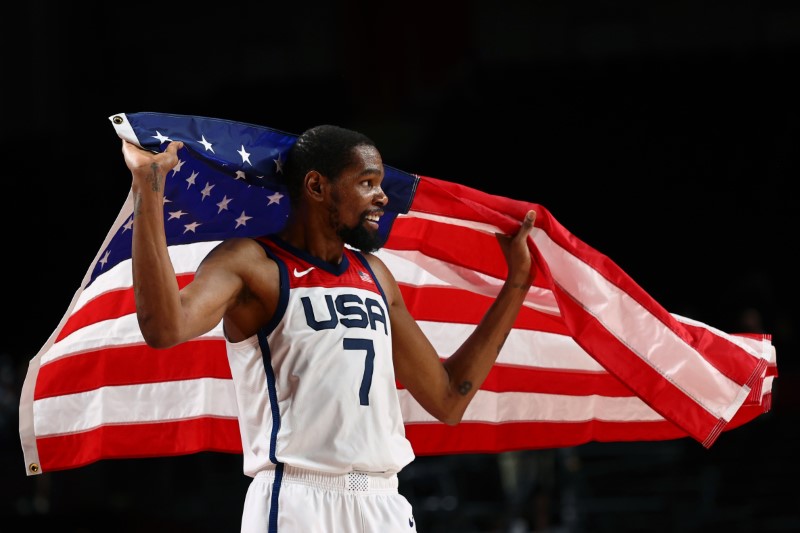 U.S. beats France for Olympic gold in men's basketball
