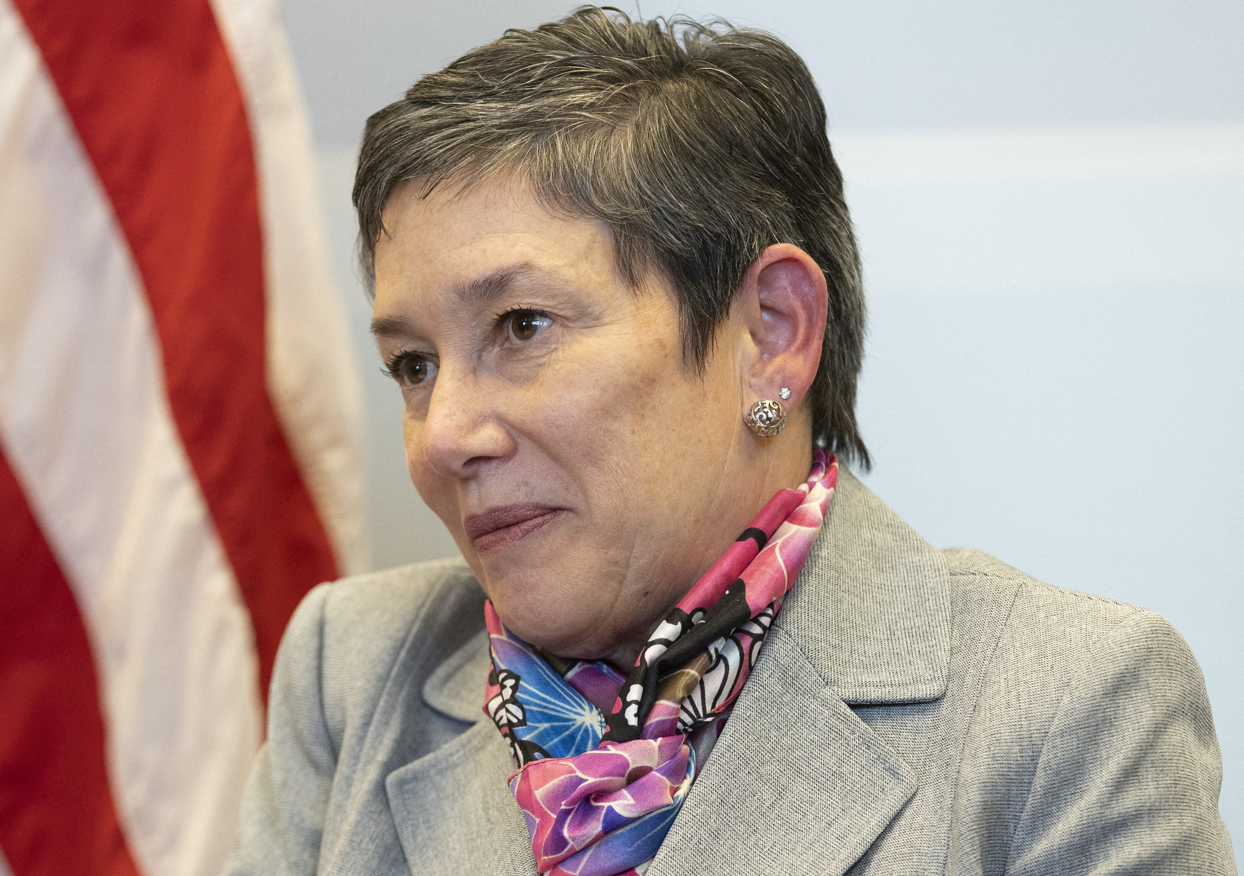 Pagan U.S. ambassador to the WTO attends an interview with Reuters in Geneva