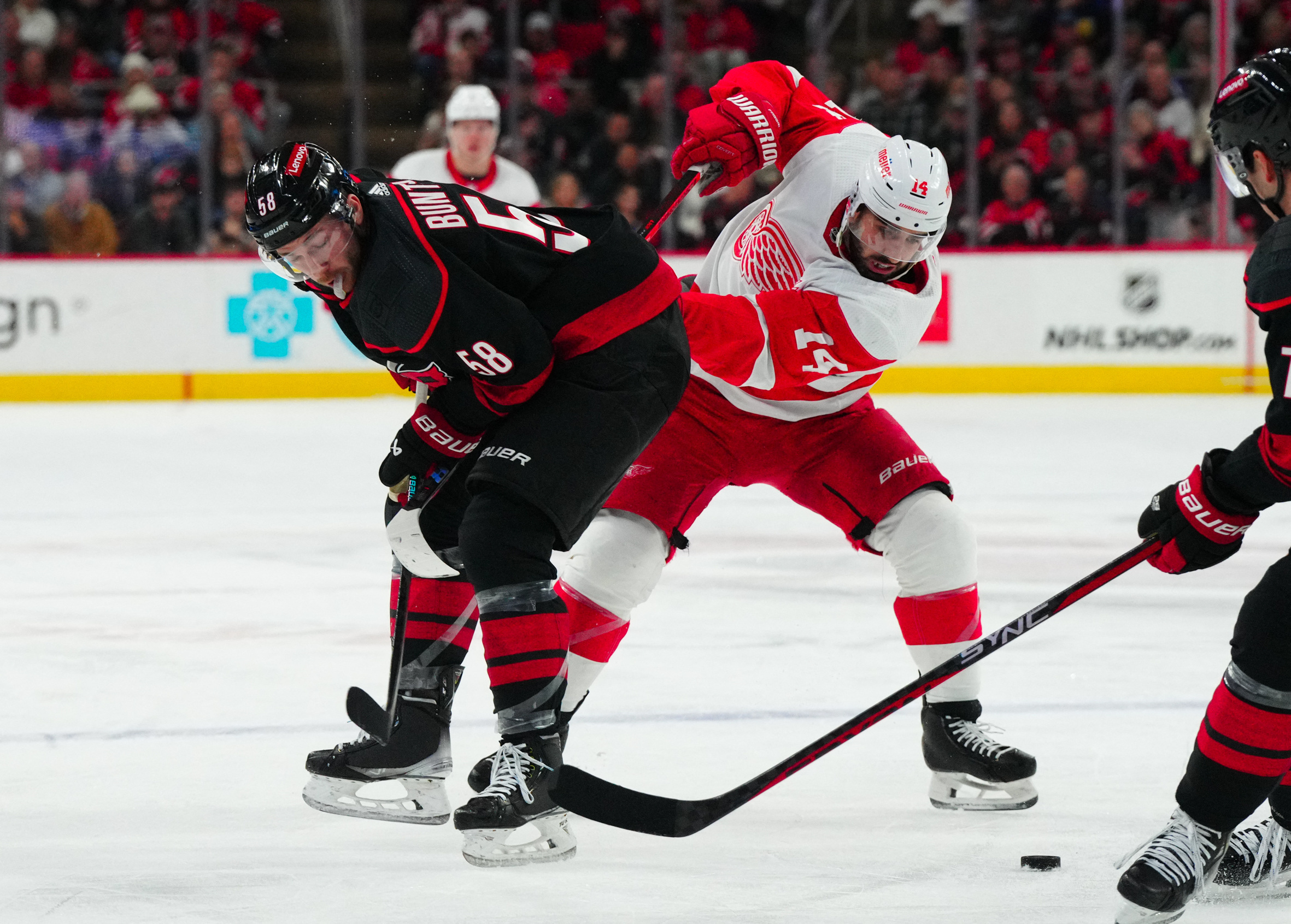 Martin Necas helps Hurricanes end Wings' point streak | Reuters