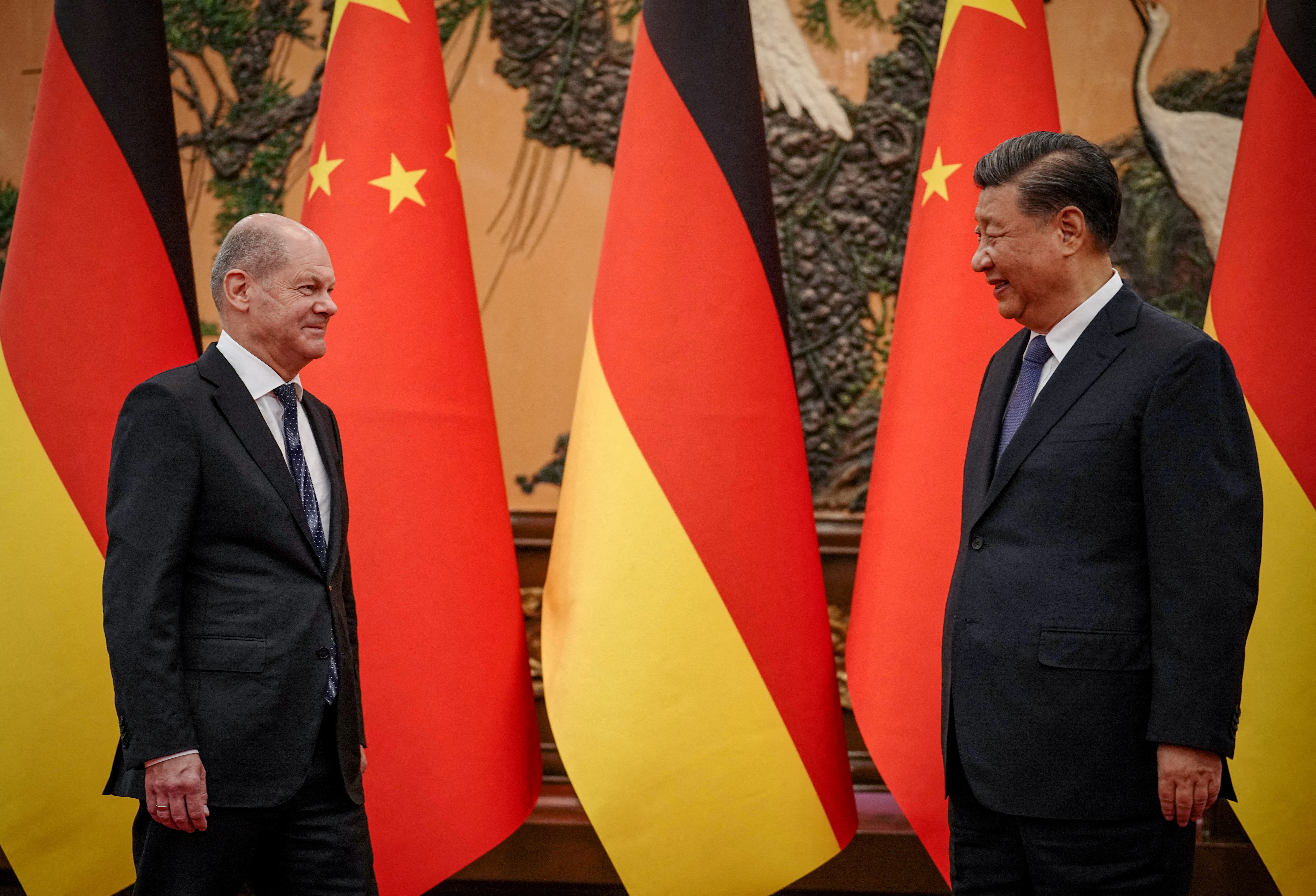 German Chancellor Scholz's 2022 China visit