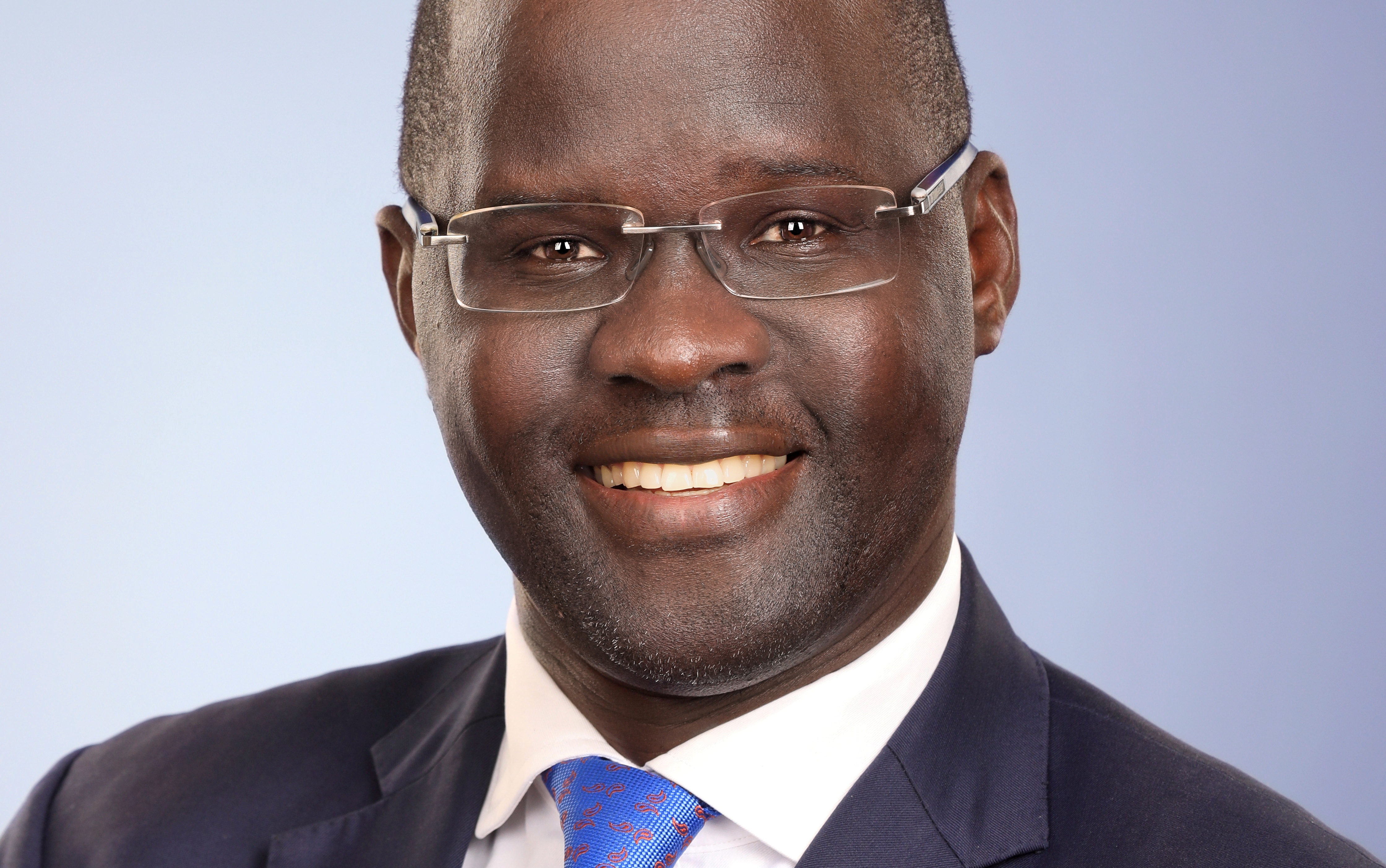 Nicholas Opiyo, director of the Chapter Four Uganda organisation, poses for a portrait