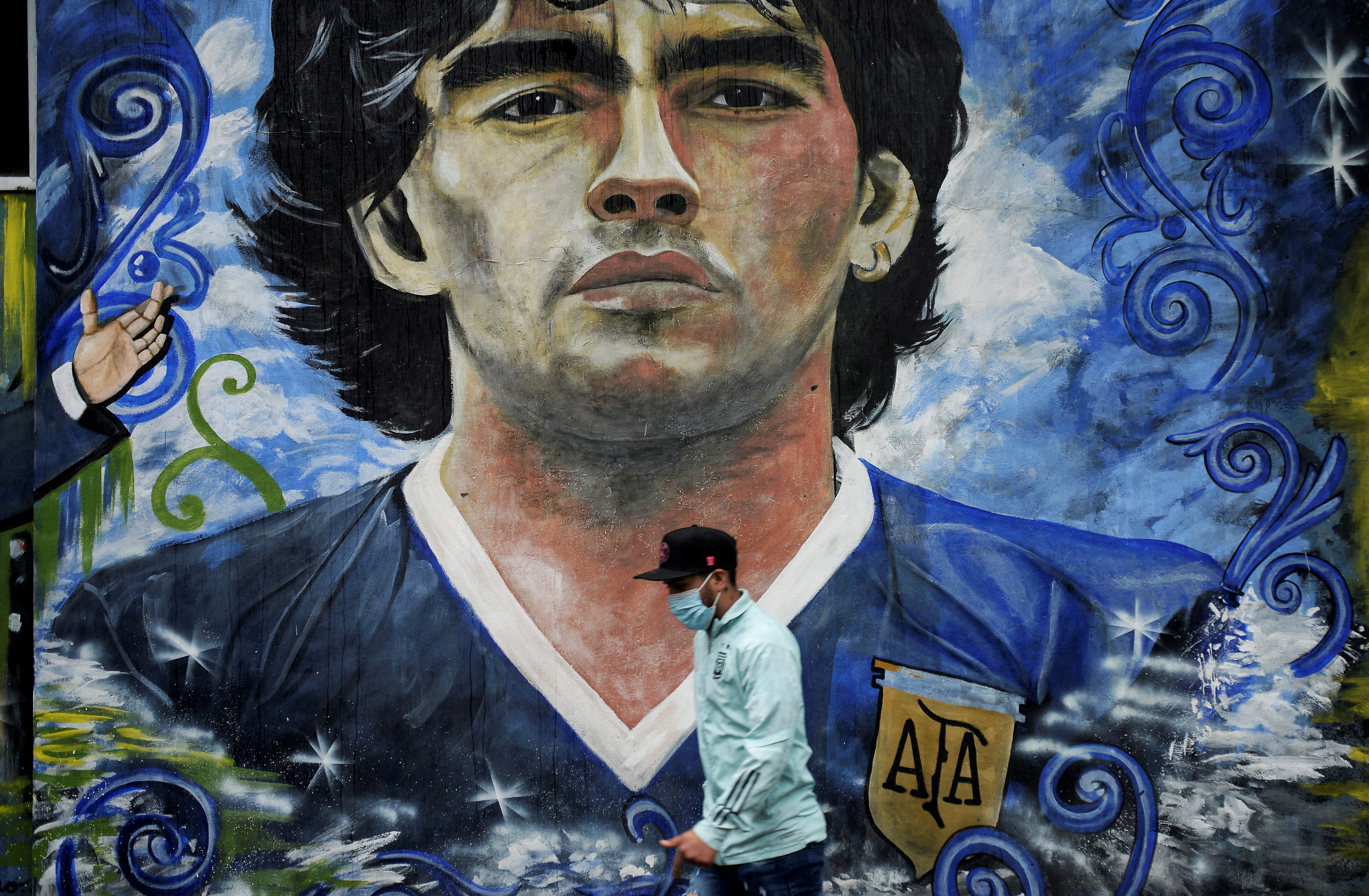 Diego Maradona's 'hand of god' shirt breaks two records at auction