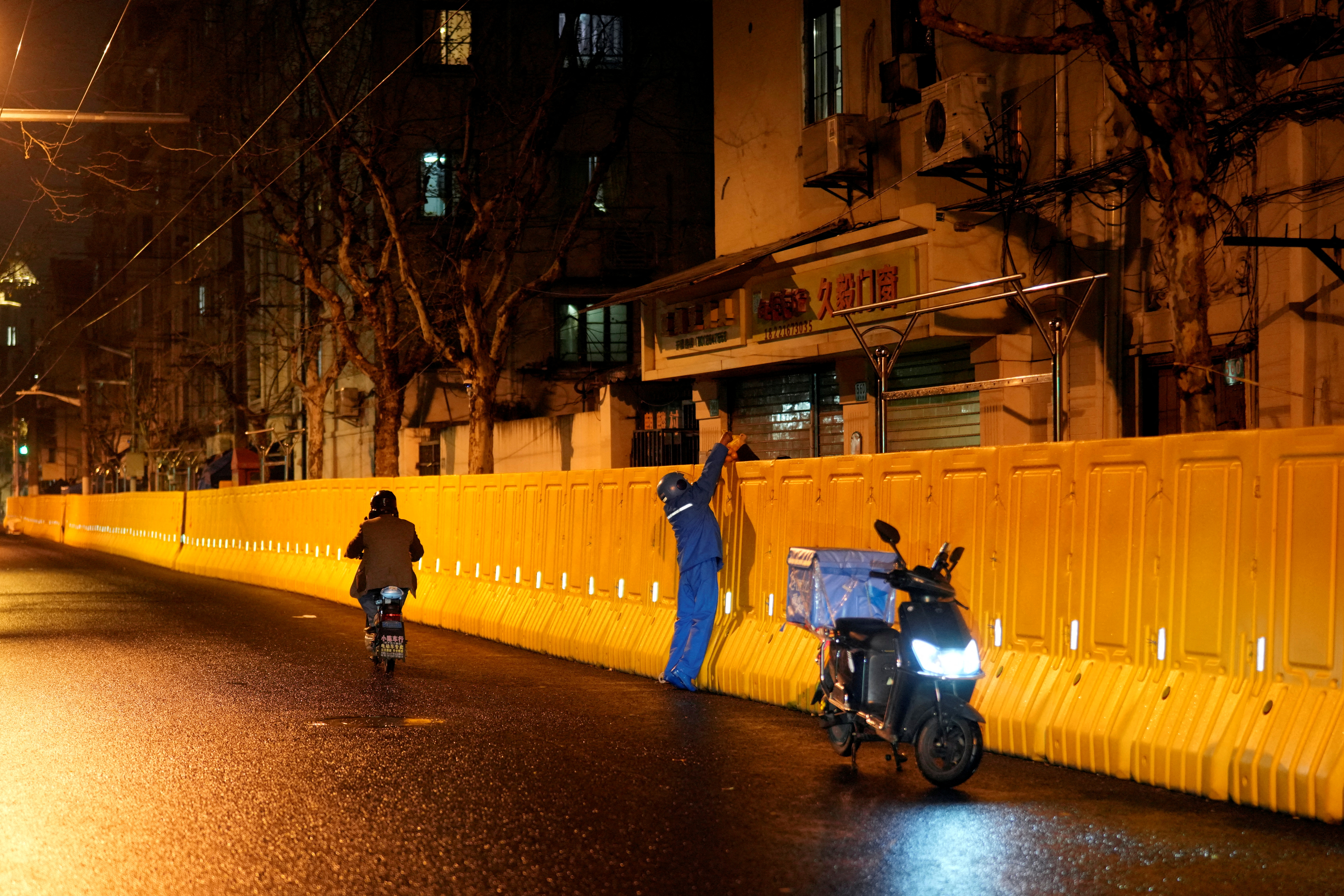 FILE PHOTO: FILE PHOTO: COVID-19 outbreak in Shanghai