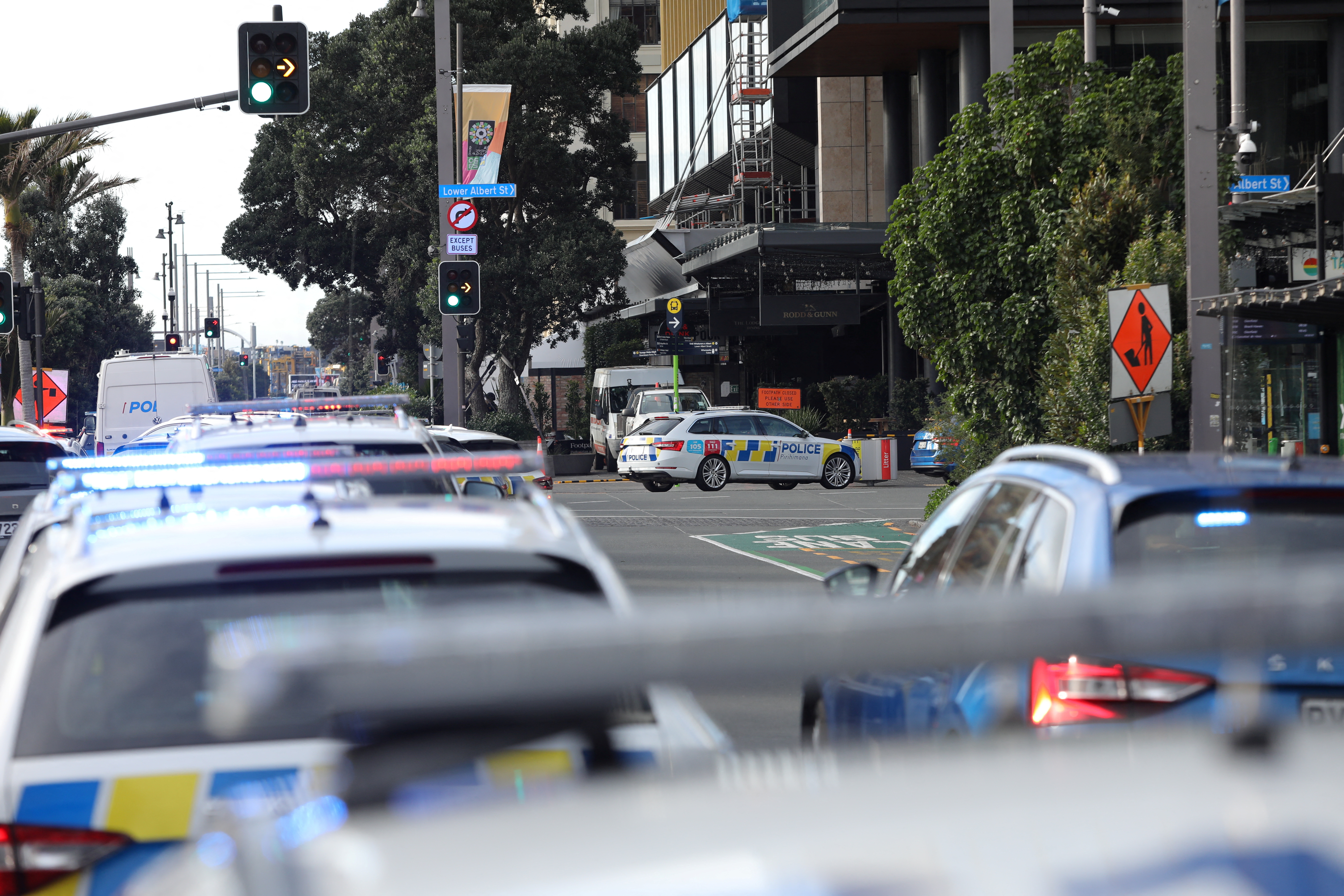 Shooting reported in downtown Auckland