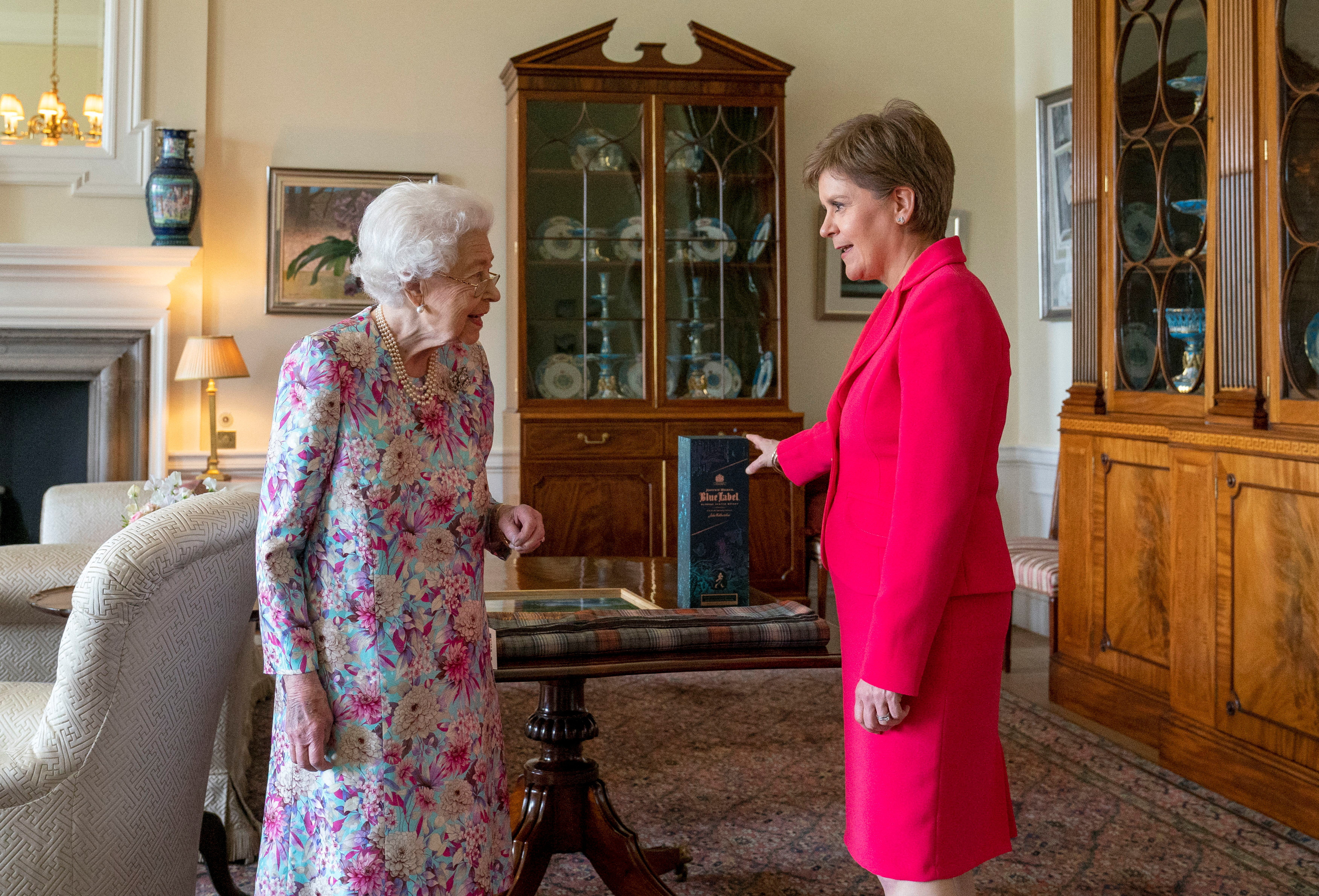 Britain's Queen Elizabeth visits Scotland for Holyrood Week