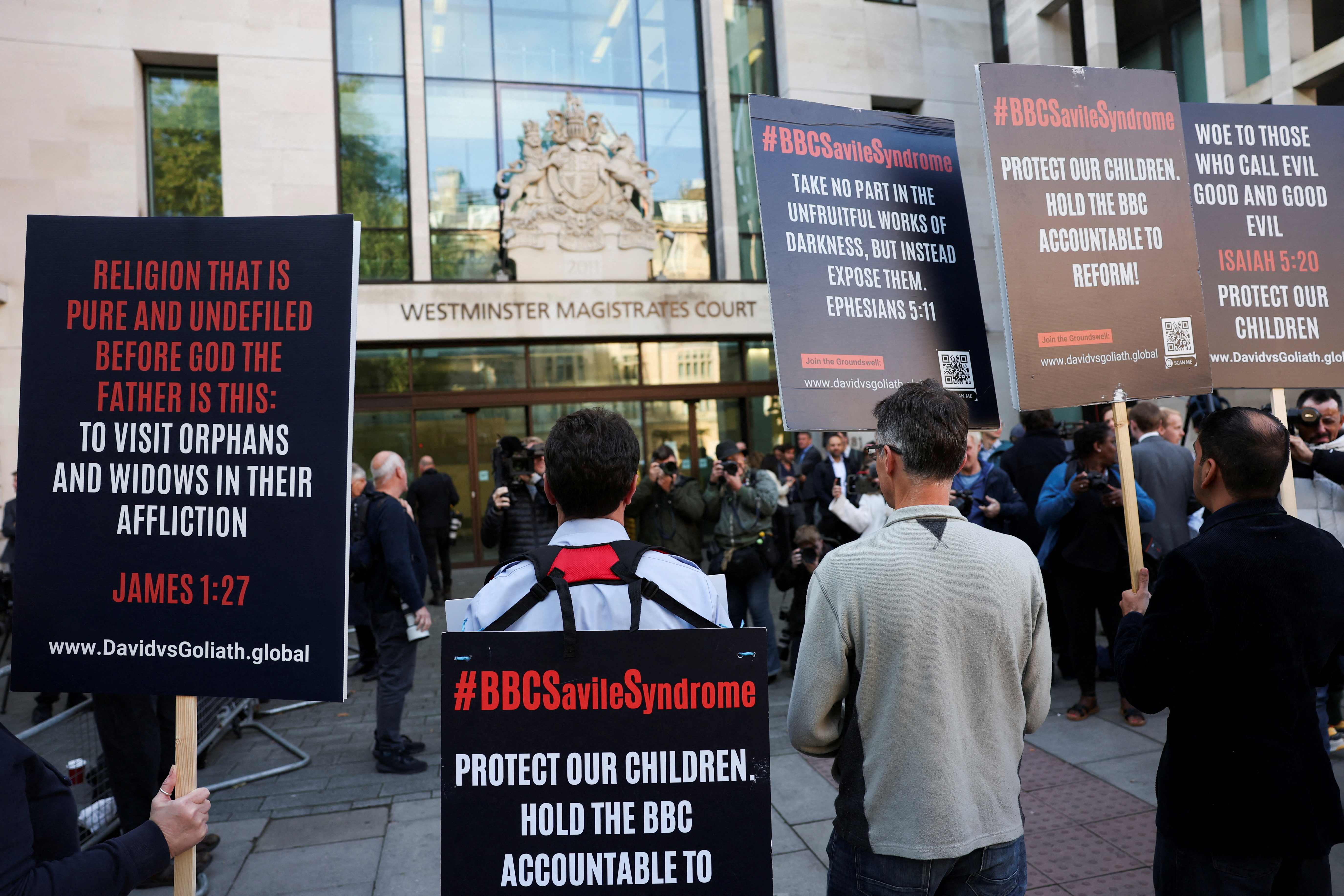 Former BBC news presenter Huw Edwards sentenced at Westminster Magistrates' Court in London