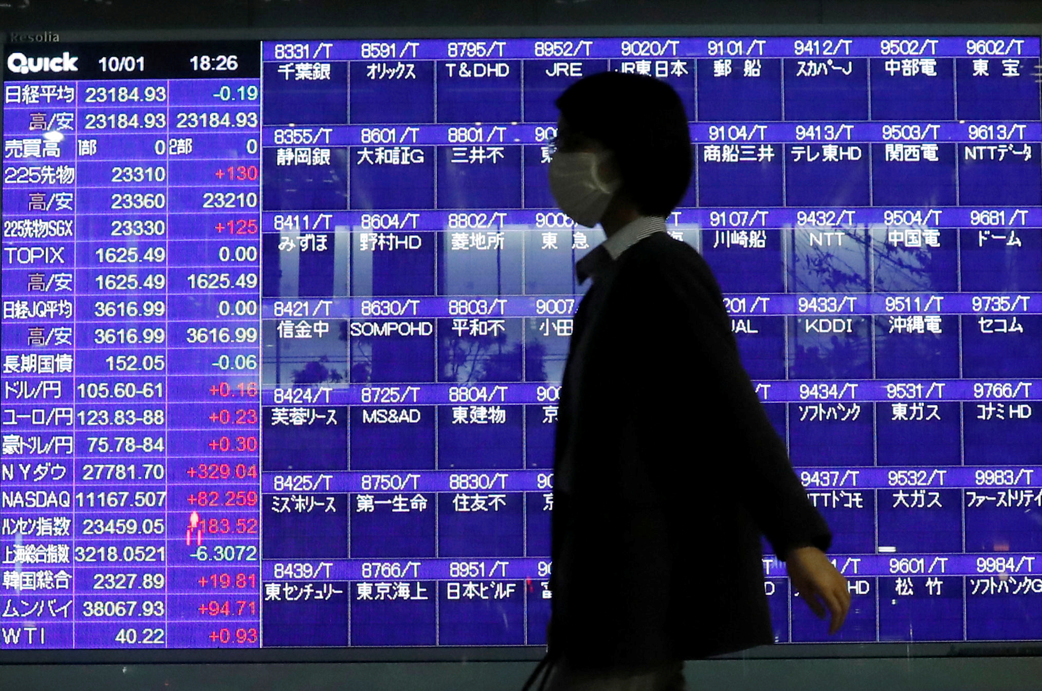 Tokyo Stock Exchange temporarily suspended all trading due to system problems