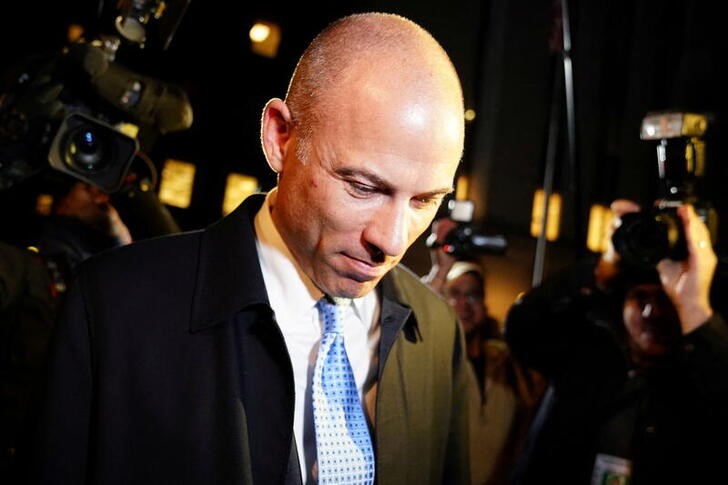 Lawyer Michael Avenatti walks out of federal court in New York