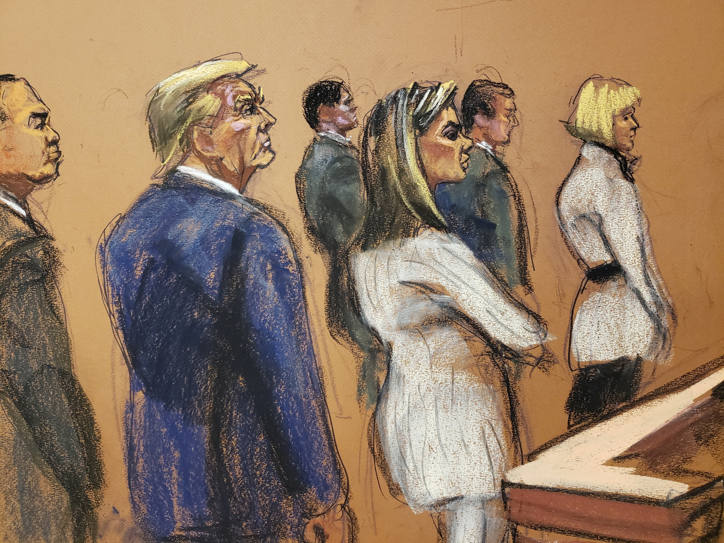 Jury selection in the second civil trial after E. Jean Carroll accused former U.S. President Donald Trump of raping her decades ago, in New York City