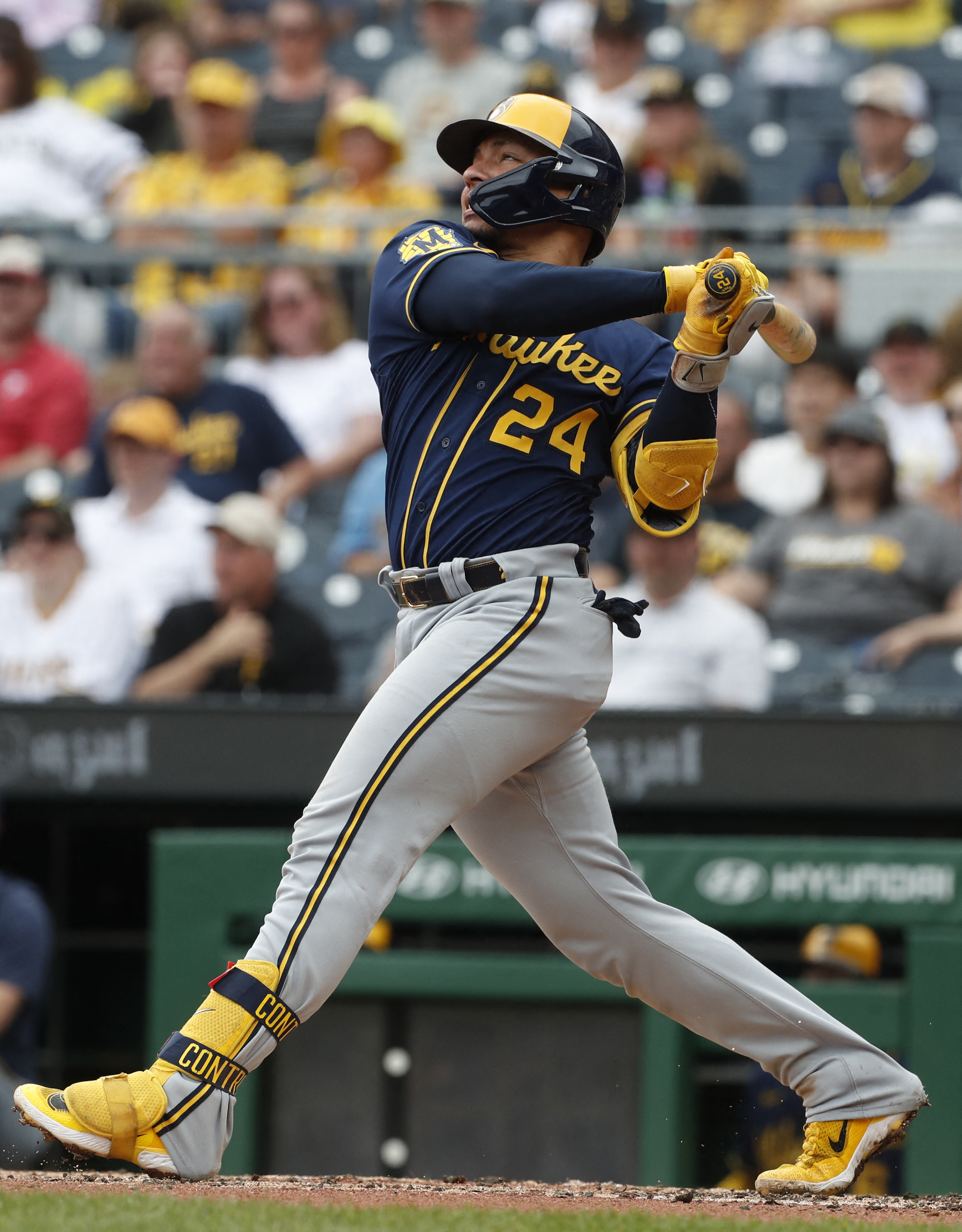 William Contreras HR helps Brewers roar past Pirates