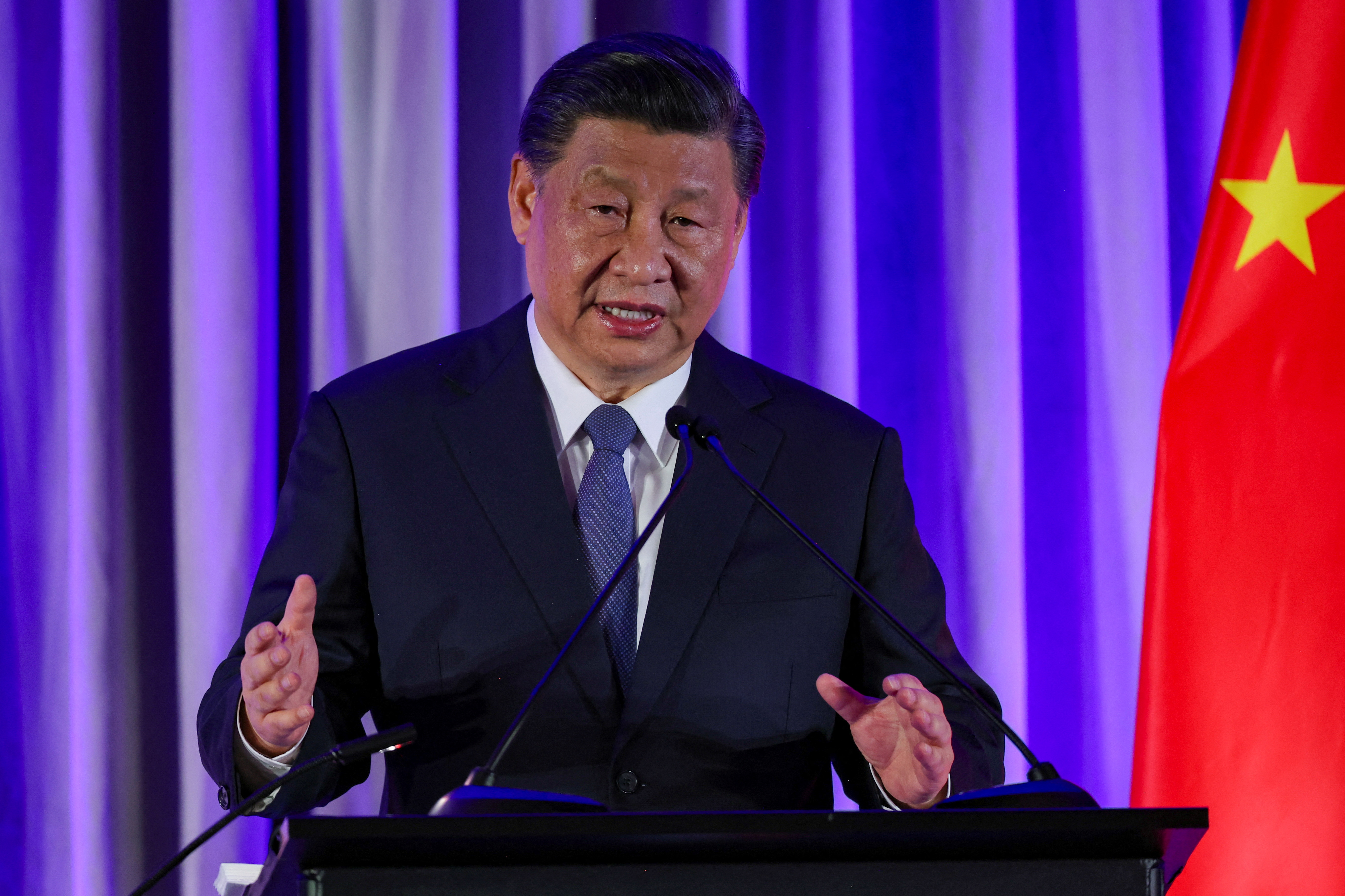 "Senior Chinese Leader Event" on the sidelines of the APEC summit, in San Francisco