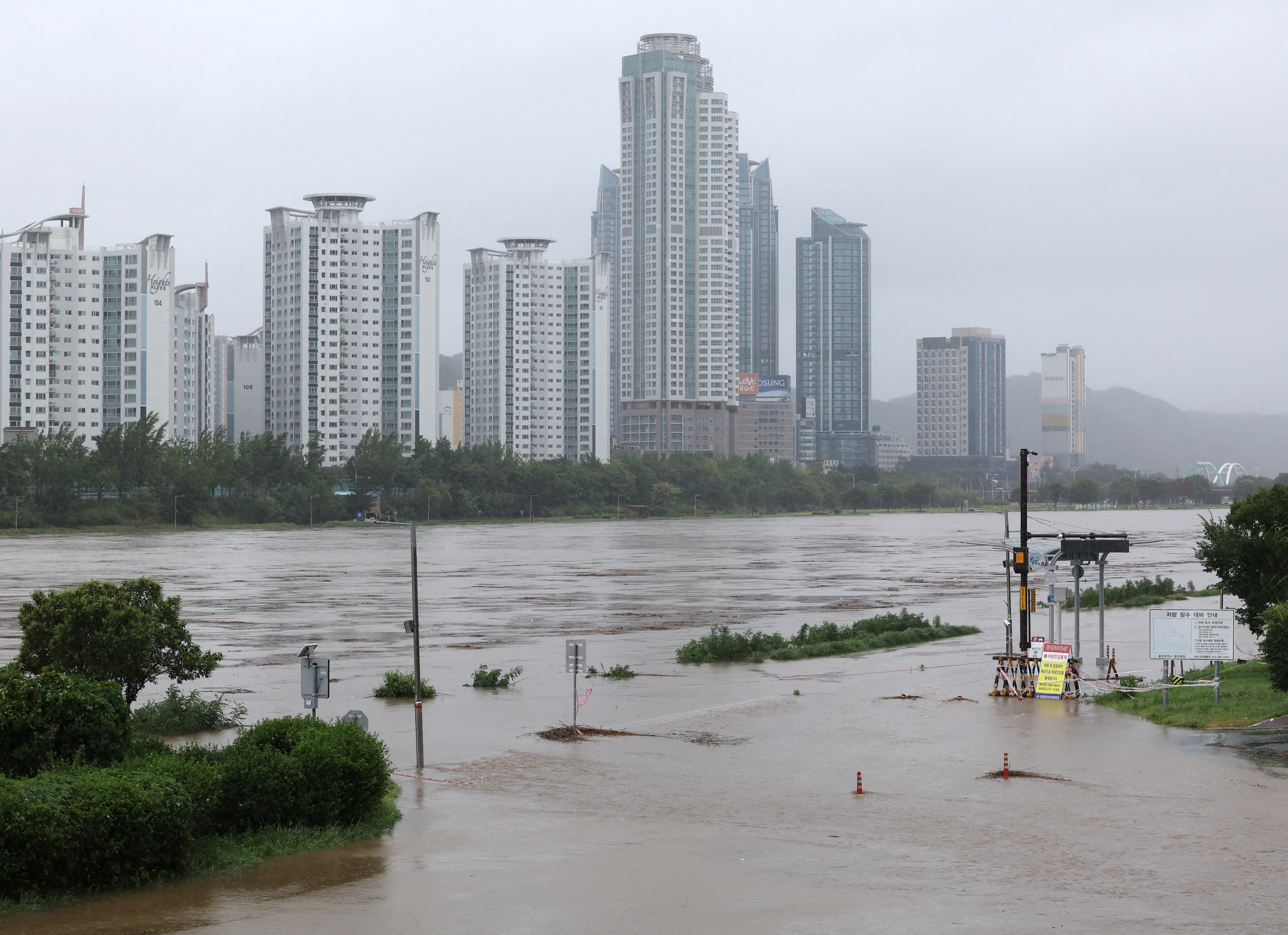 Tropical storm triggers floods, evacuations in South Korea after
