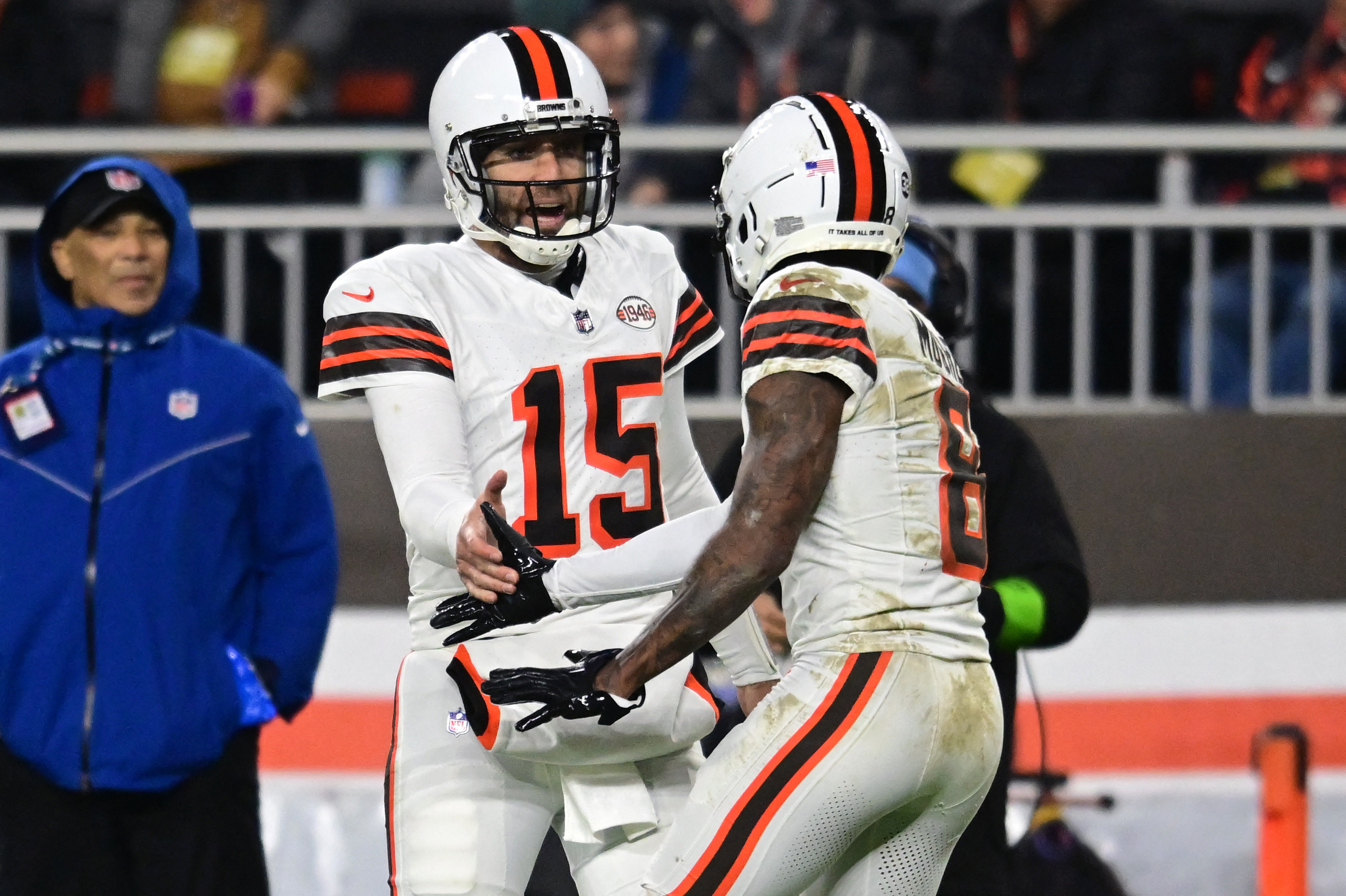 Browns Clinch Playoff Berth By Thumping Jets Reuters 0492