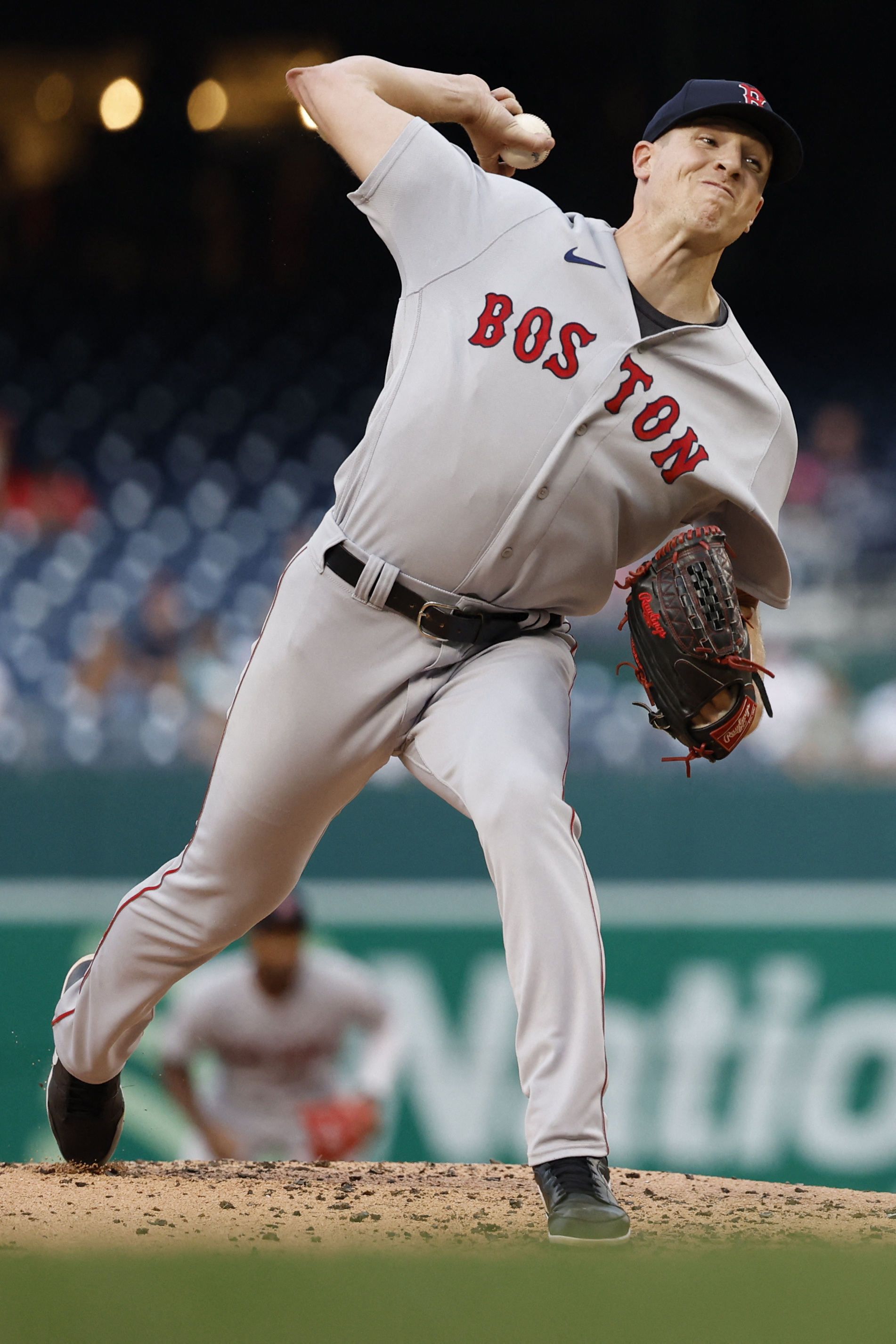 Alex Verdugo #99 Boston Red Sox at Washington Nationals August 15, 2023  Game Used Road Jersey, 1 for 4, 1 Run, 1 Home Run, 2 RBI, Size 44