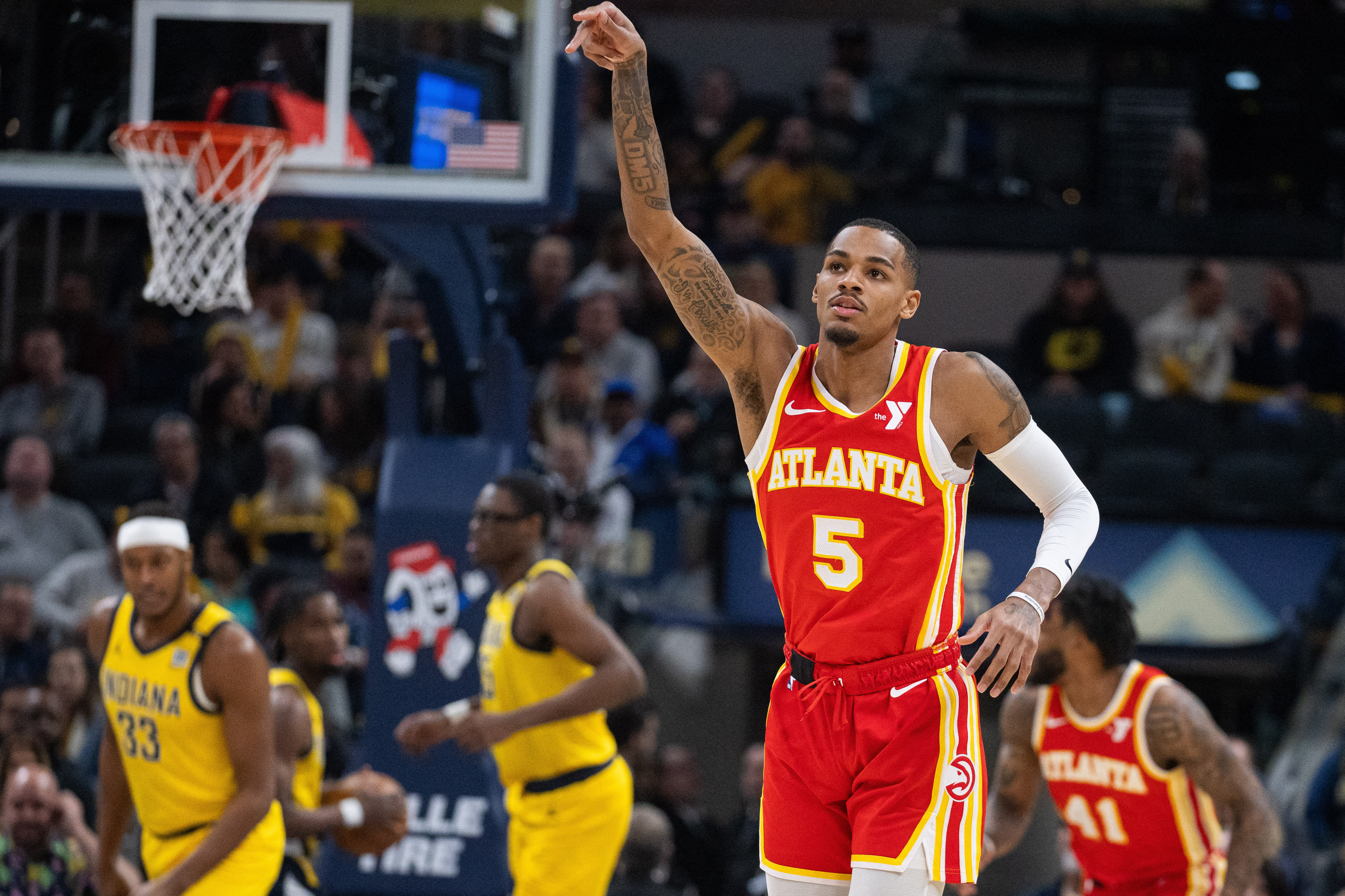 Pacers overwhelm Hawks with offensive firepower