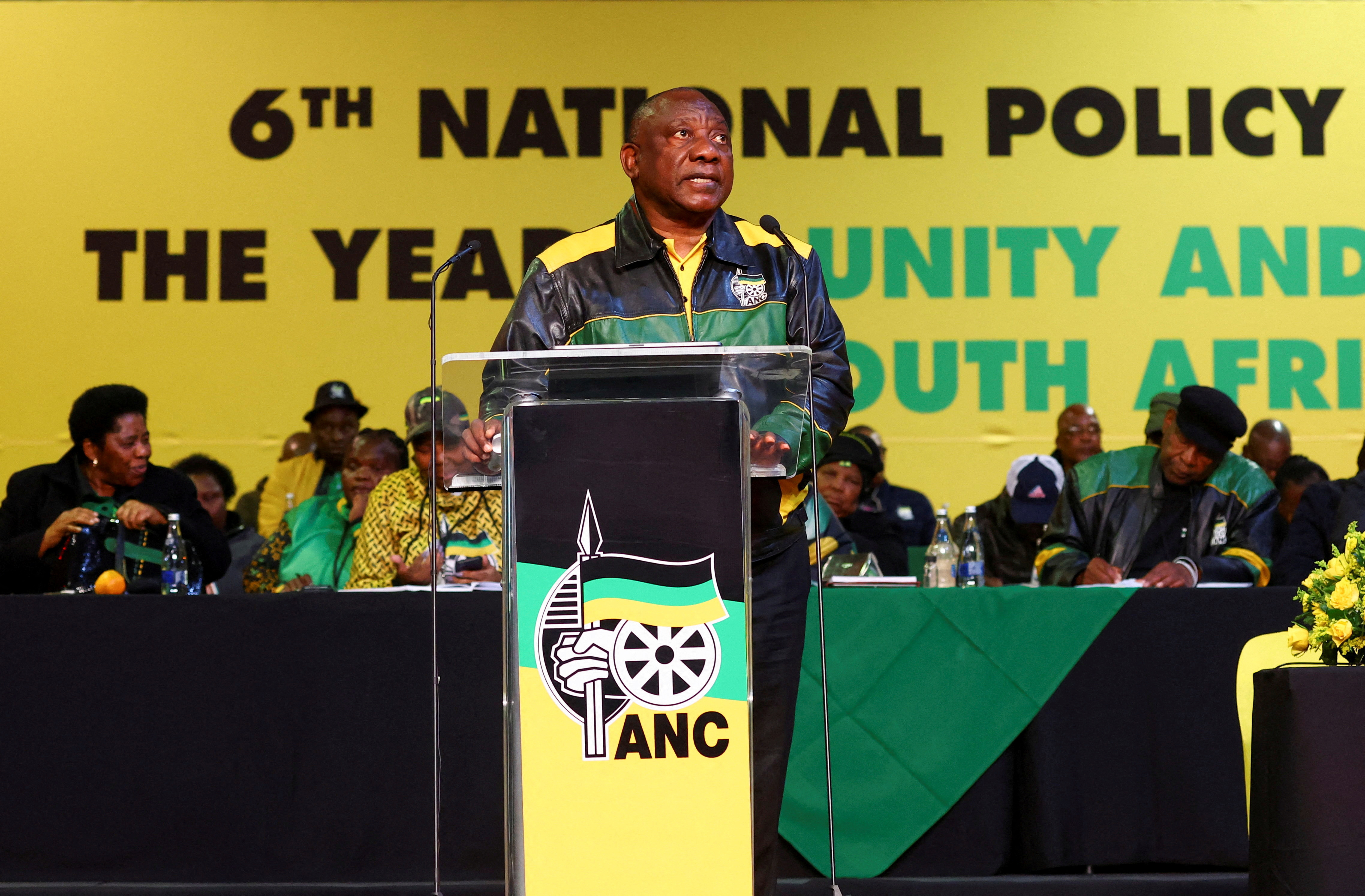 South Africa's ANC party holds national policy conference