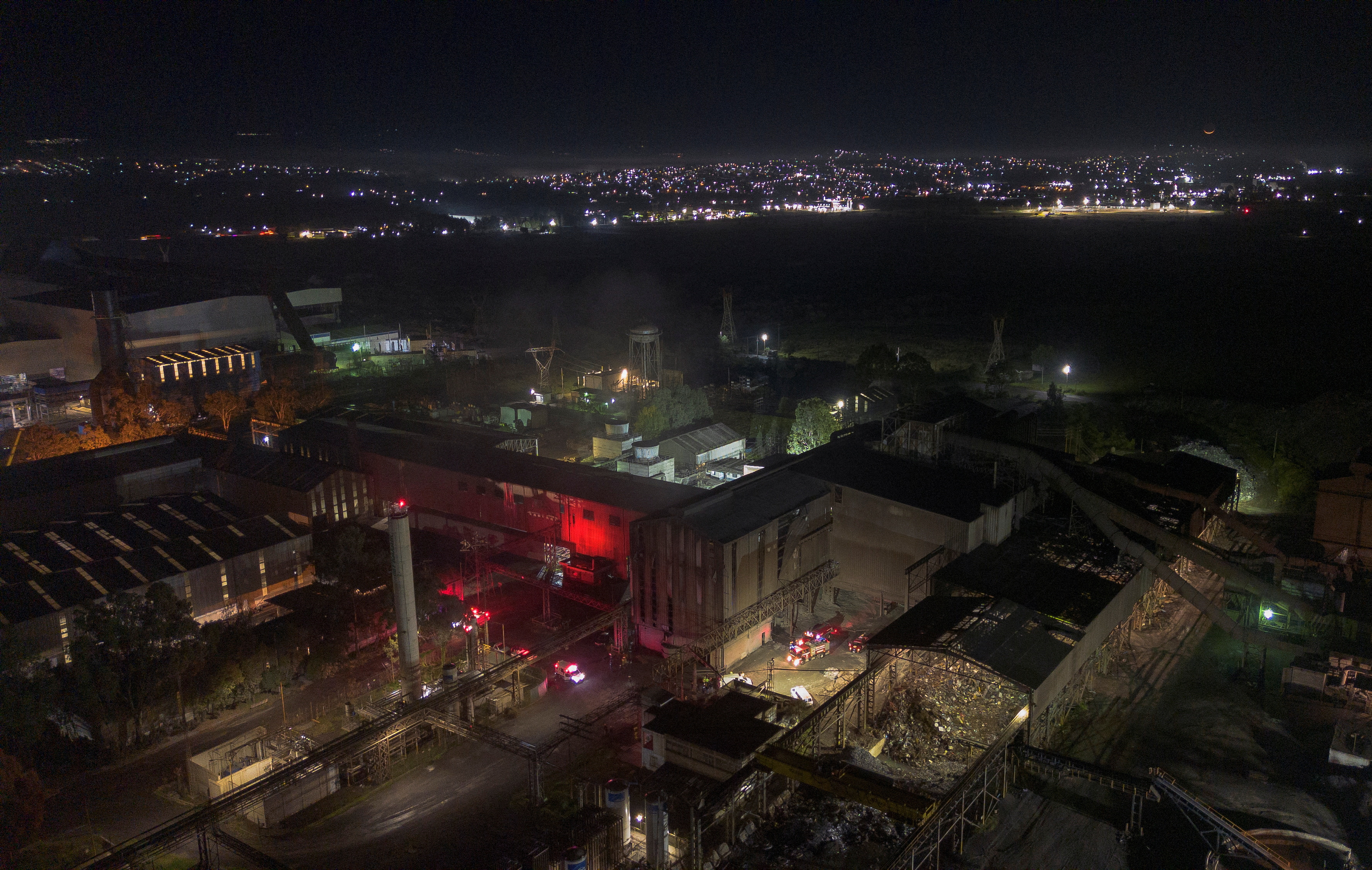 Steel plant explosion in central Mexico kills at least 12 people