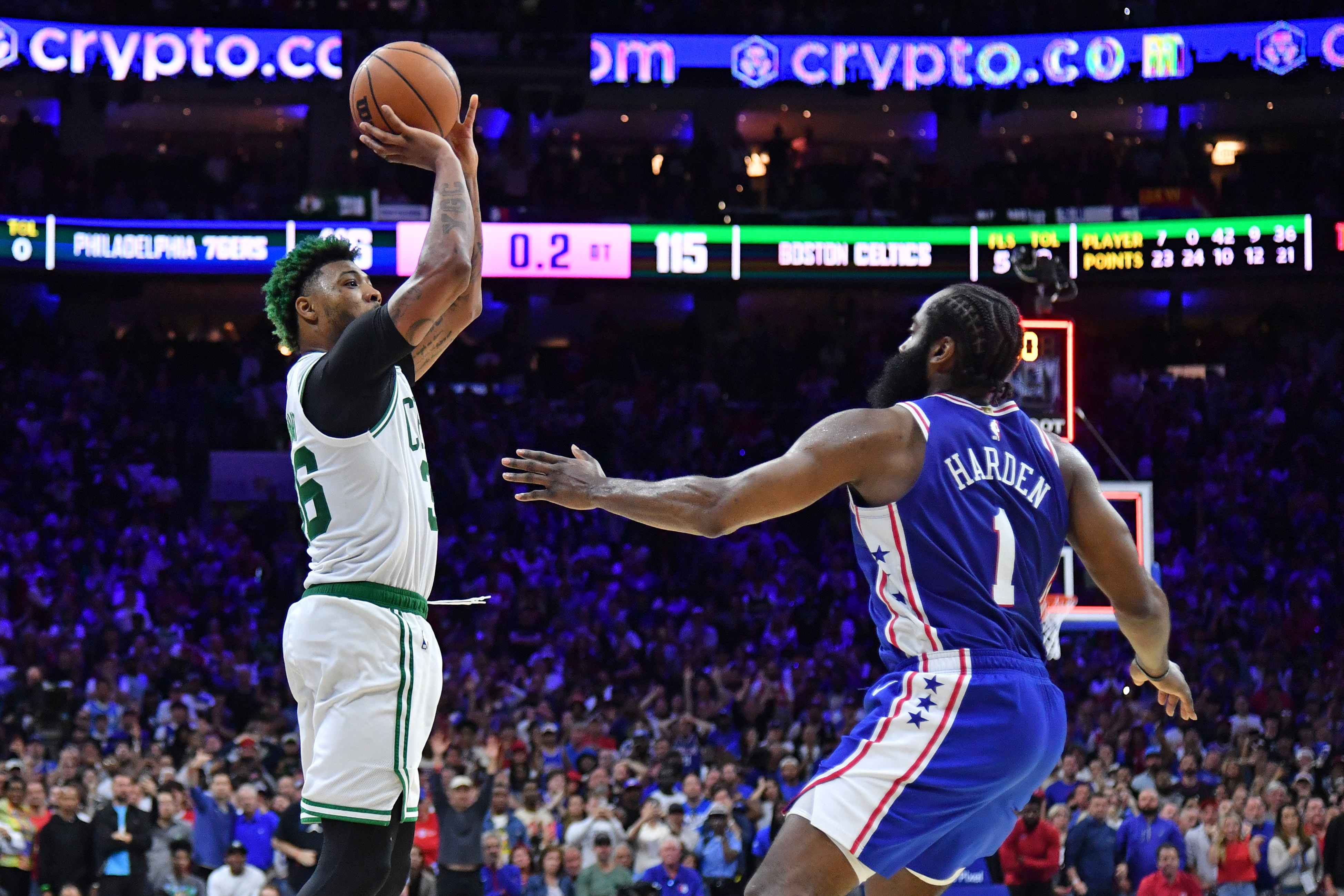 Harden makes winning 3 in OT, 76ers tie series with Celtics – WKRG News 5