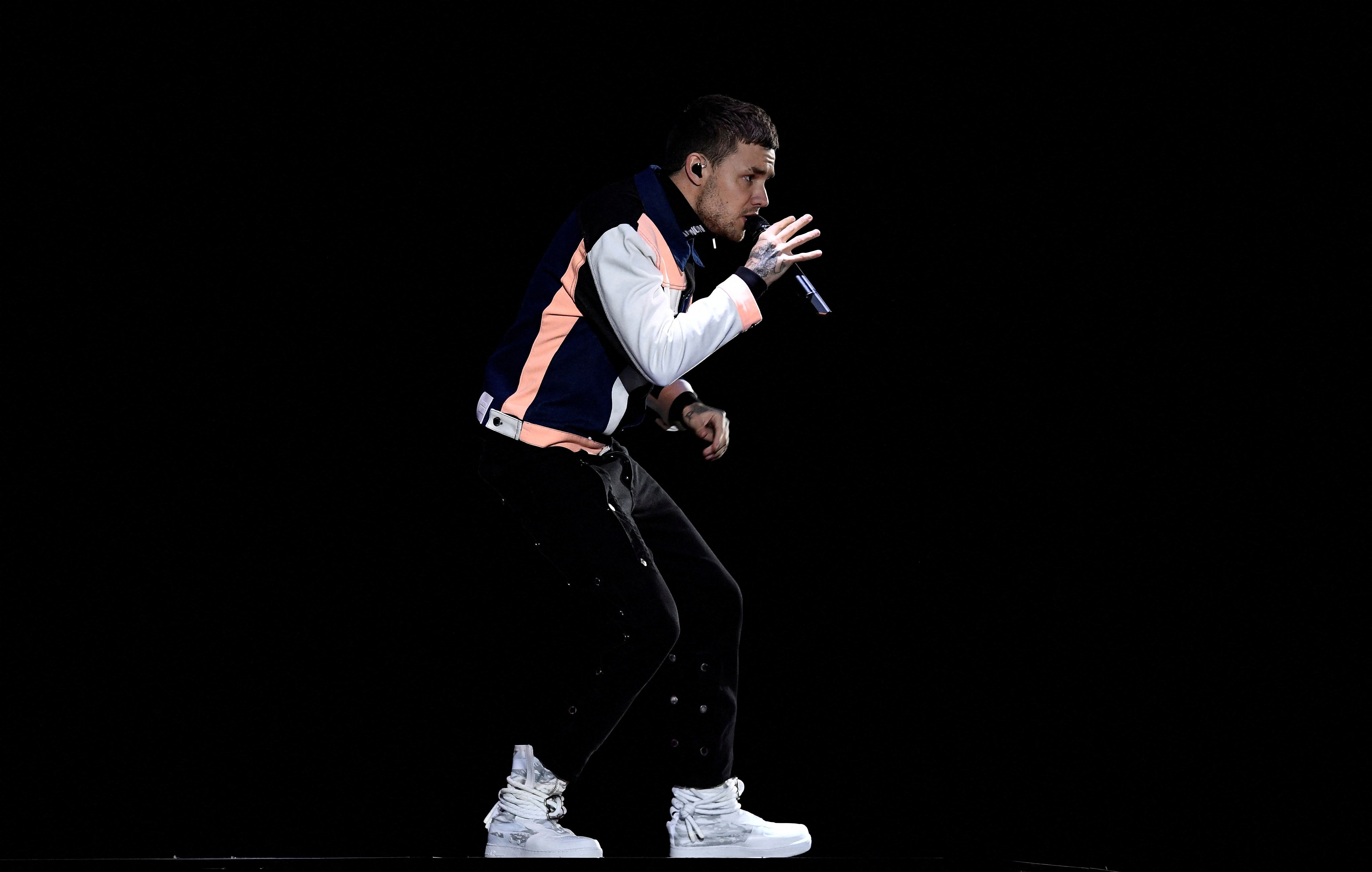 British Singer Liam Payne performs at the 2017 MTV Europe Music Awards at Wembley Arena in London, Britain.