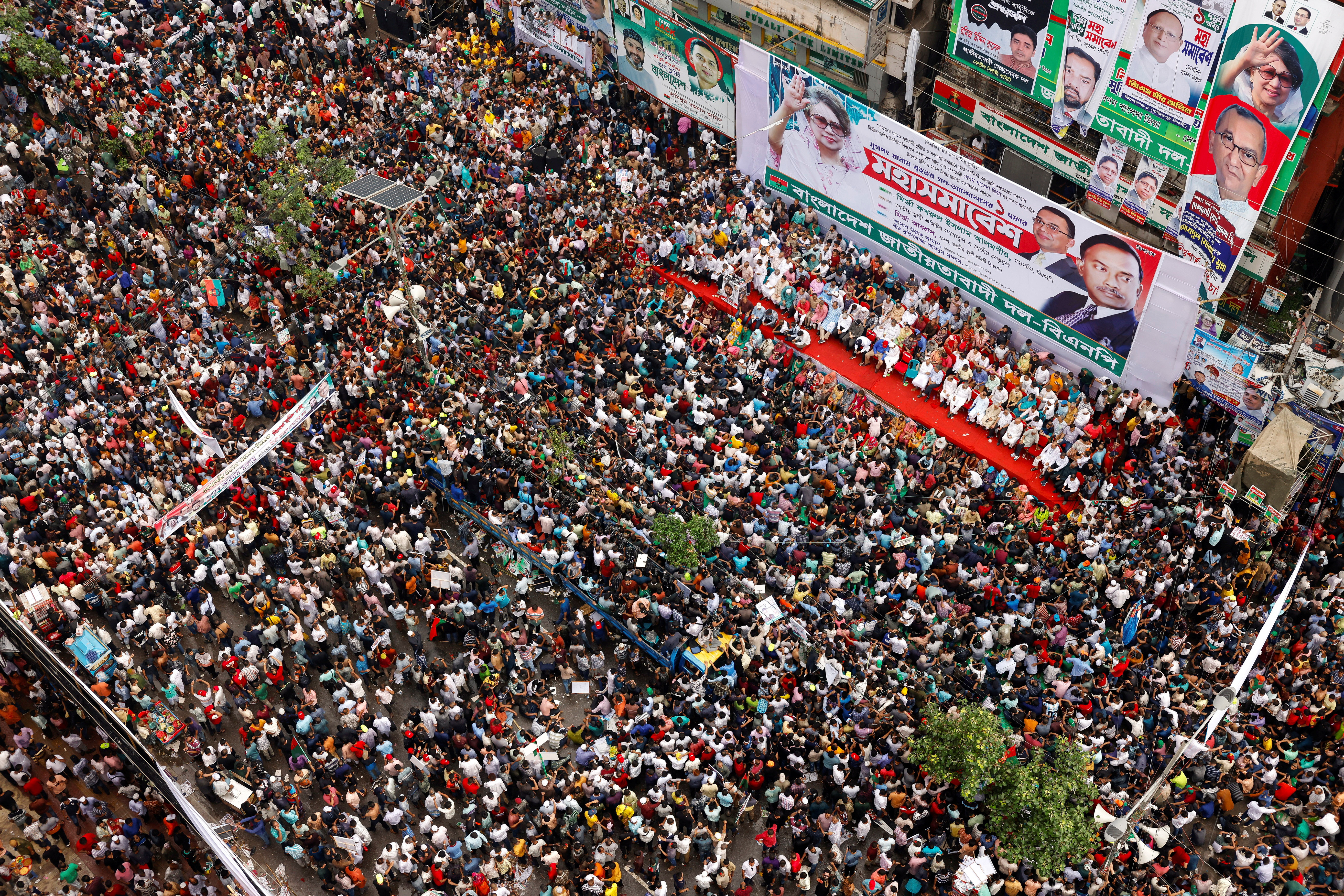 Bangladesh opposition holds protests to demand resignation of prime minister Reuters