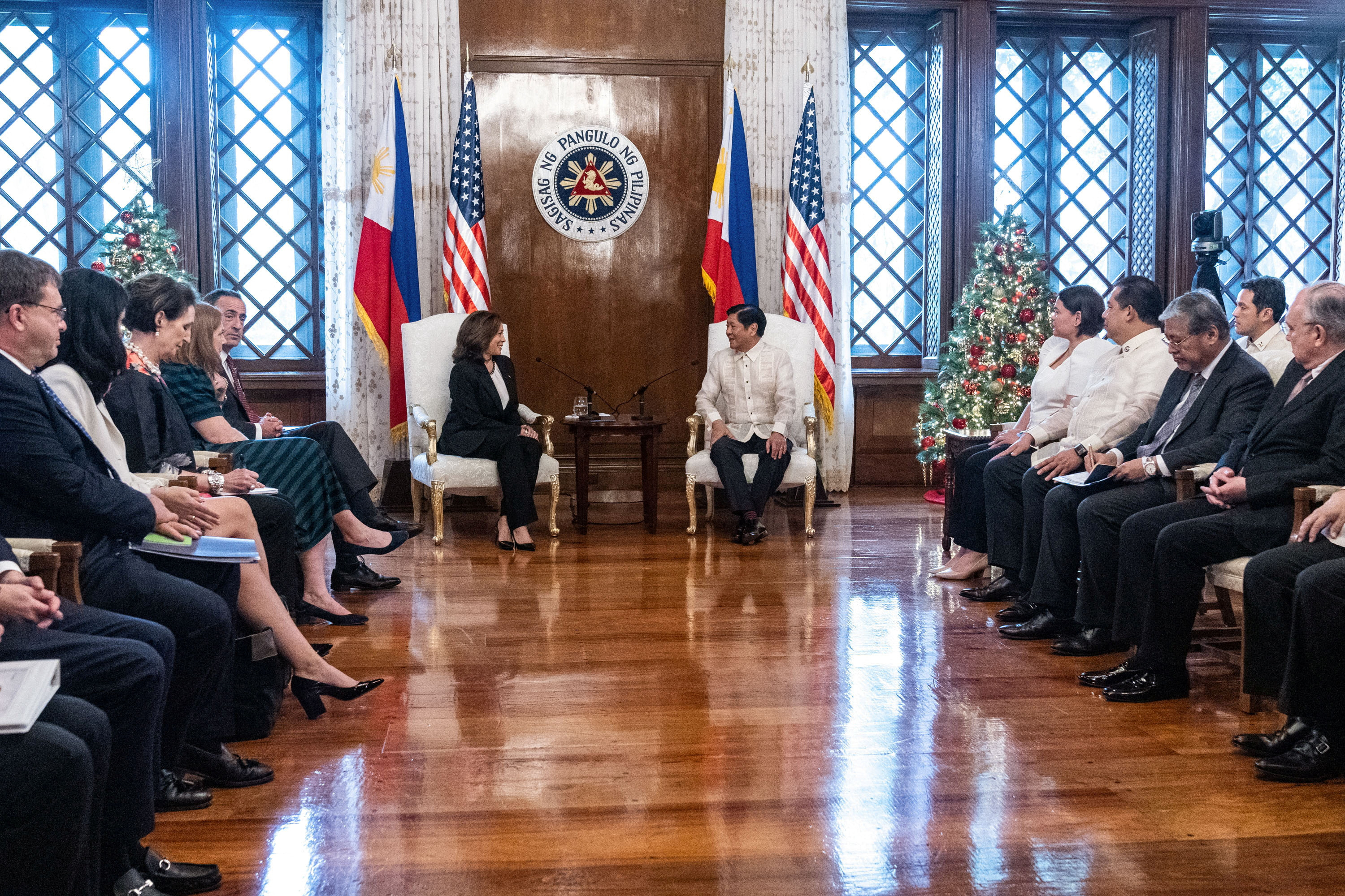 U.S. Vice President Kamala Harris meets with Philippines President Ferdinand "Bongbong" Marcos Jr.