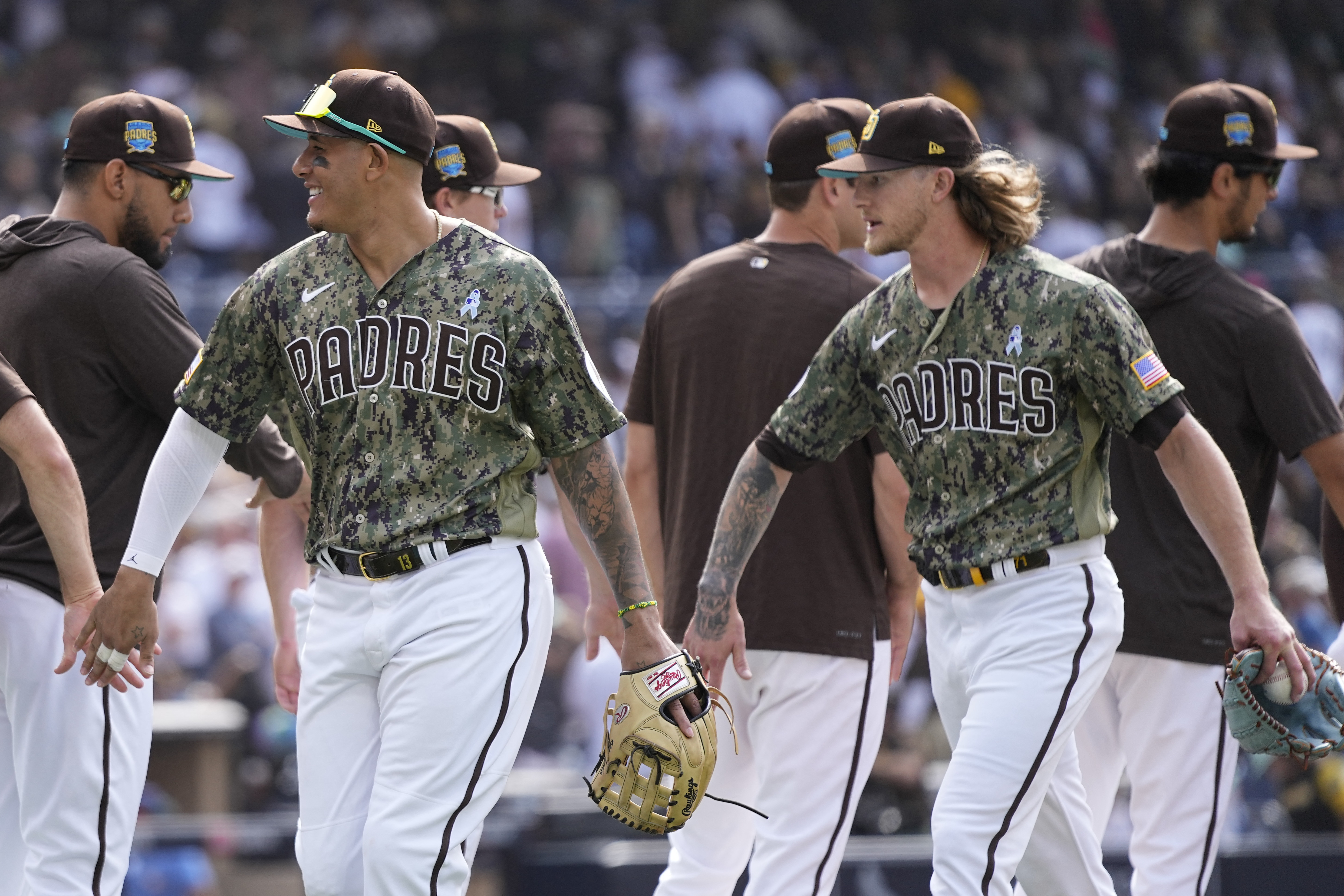 Tampa Bay Rays camo baseball uniforms