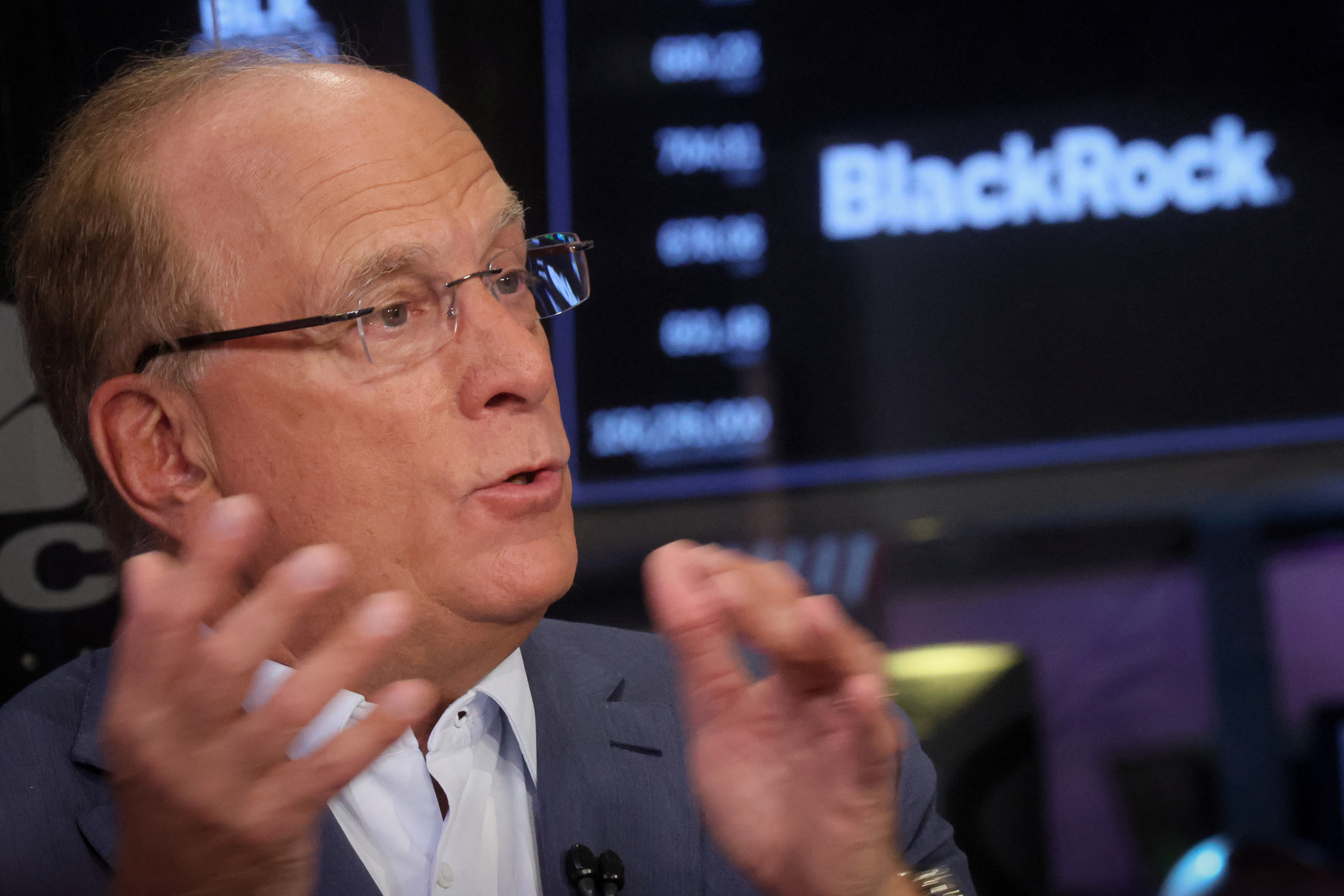 BlackRock CEO Fink trains successors, with no imminent plan to retire -WSJ  | Reuters