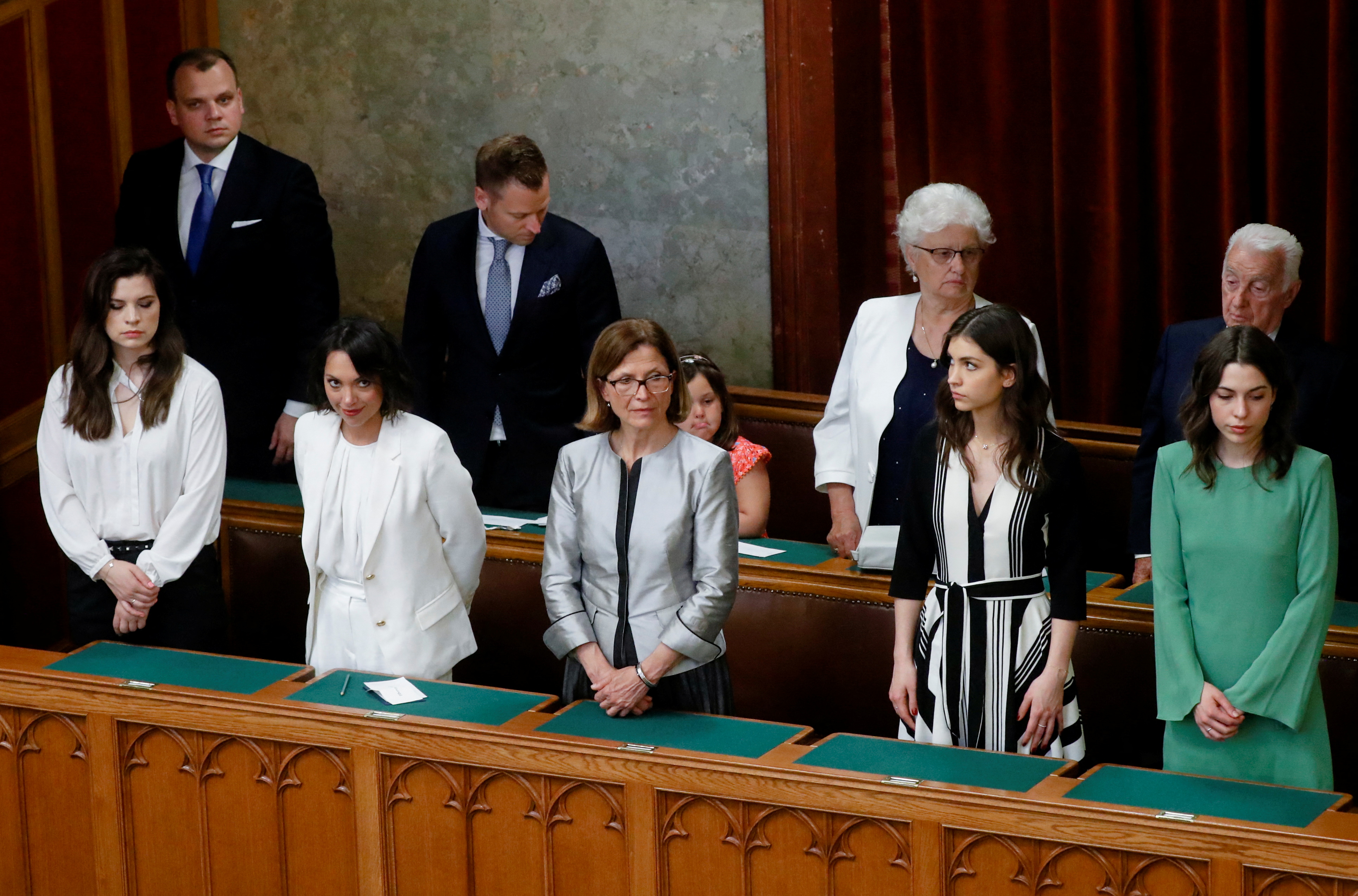 Hungarian PM Orban takes the oath of office in the Parliament in Budapest