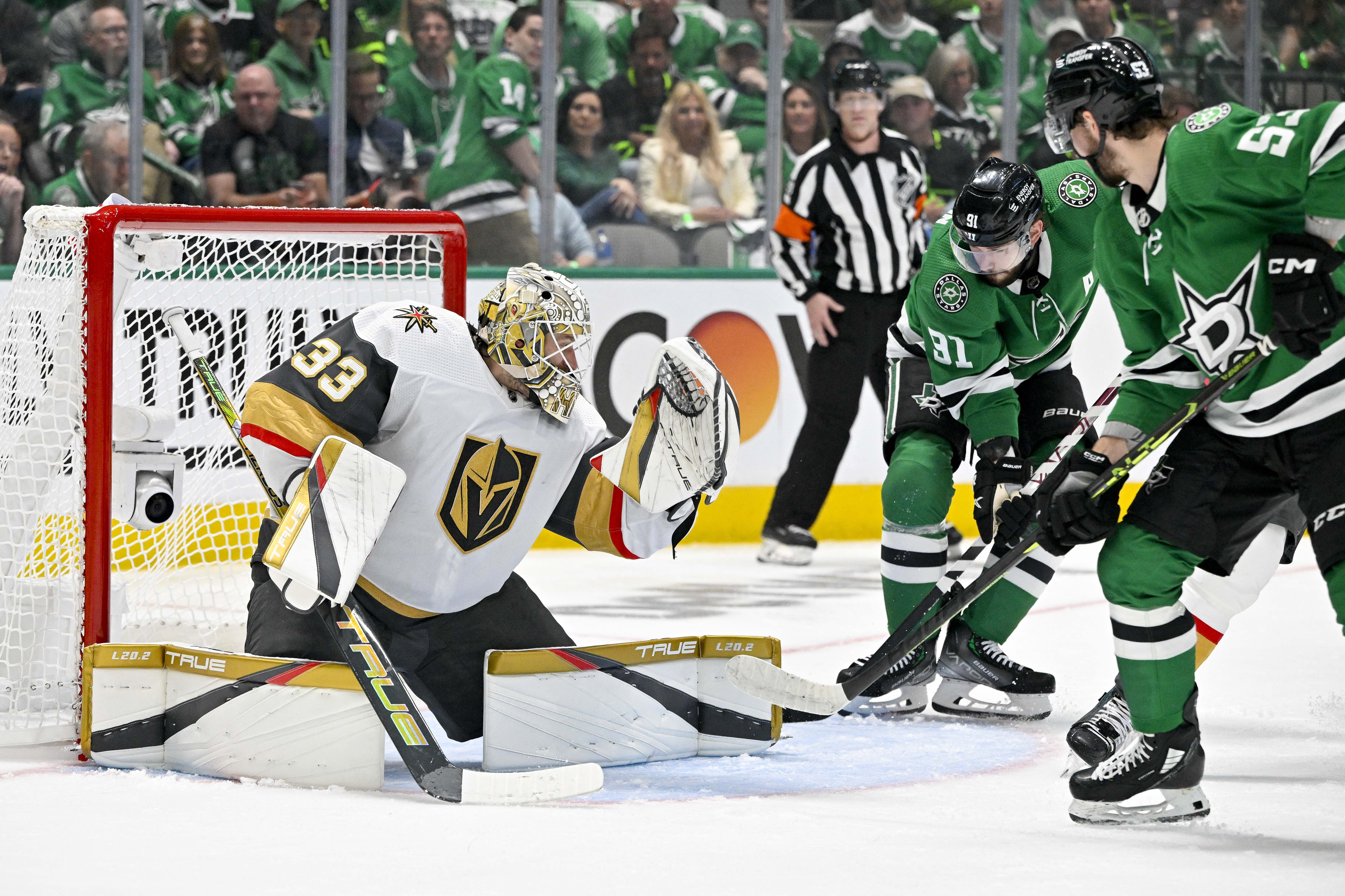 What channel is Vegas Golden Knights vs. Dallas Stars on tonight