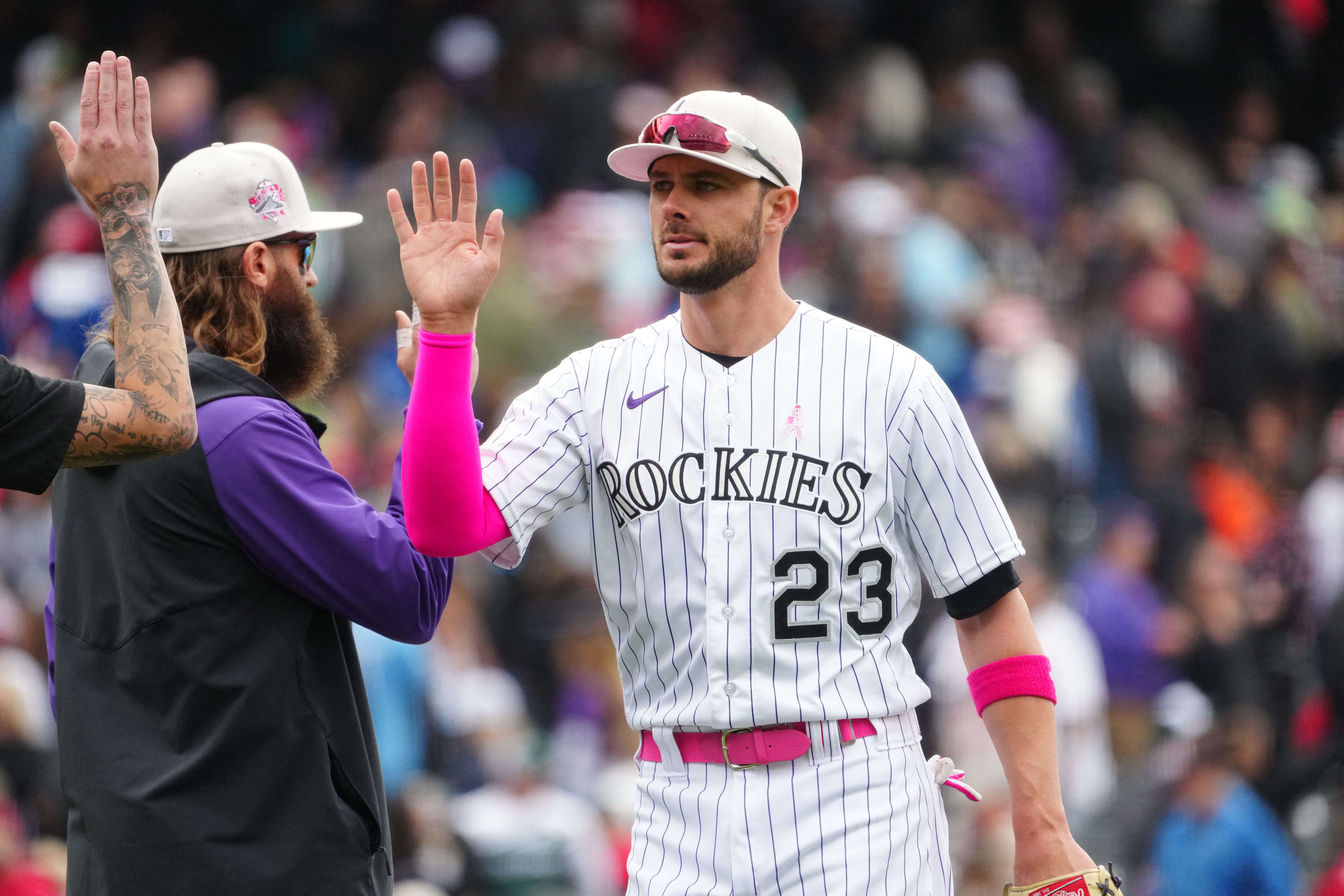 Harper ejected as Freeland leads Rockies over Phillies 4-0 on 30th birthday