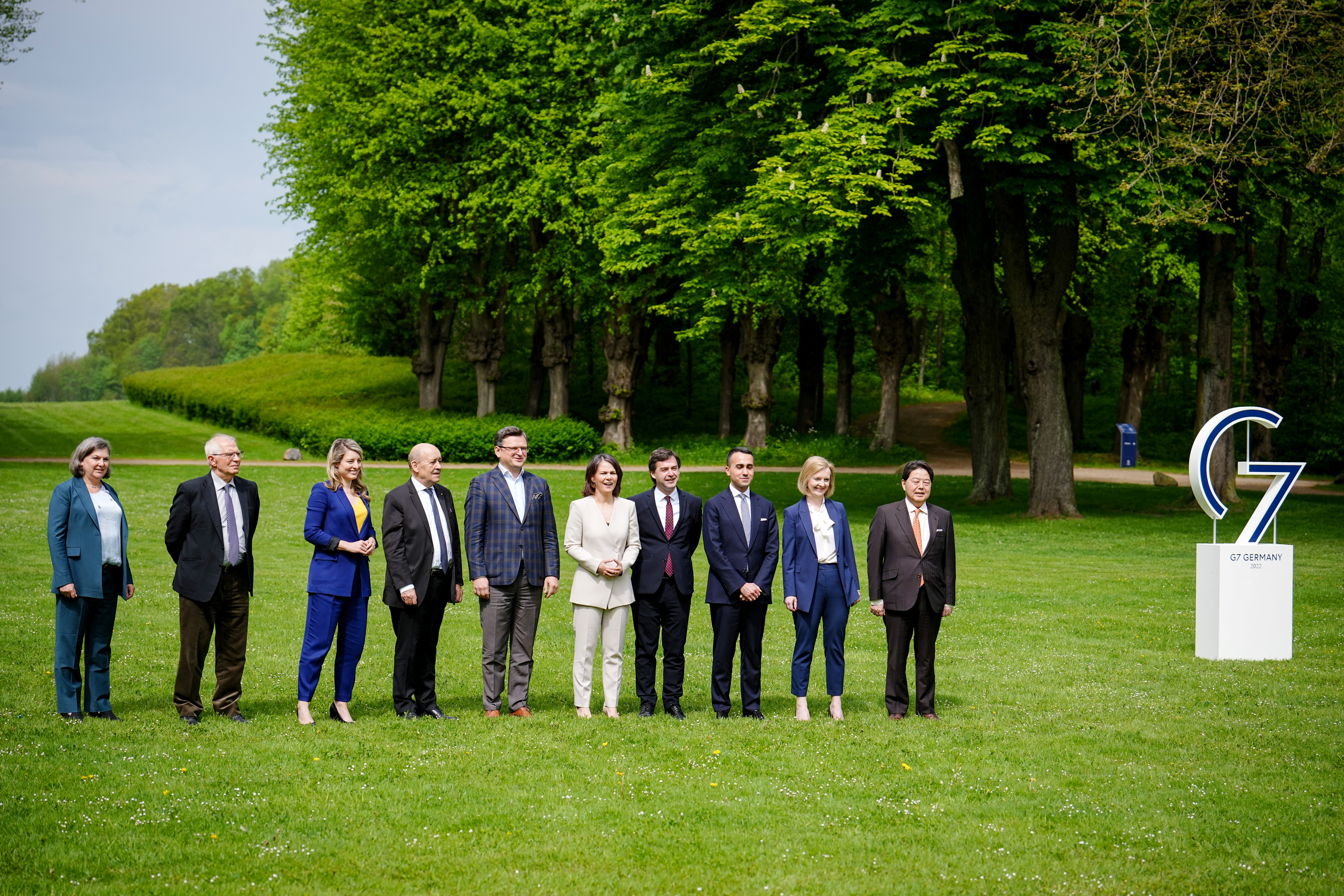 G7 foreign ministers' summit in Weissenhaeuser Strand