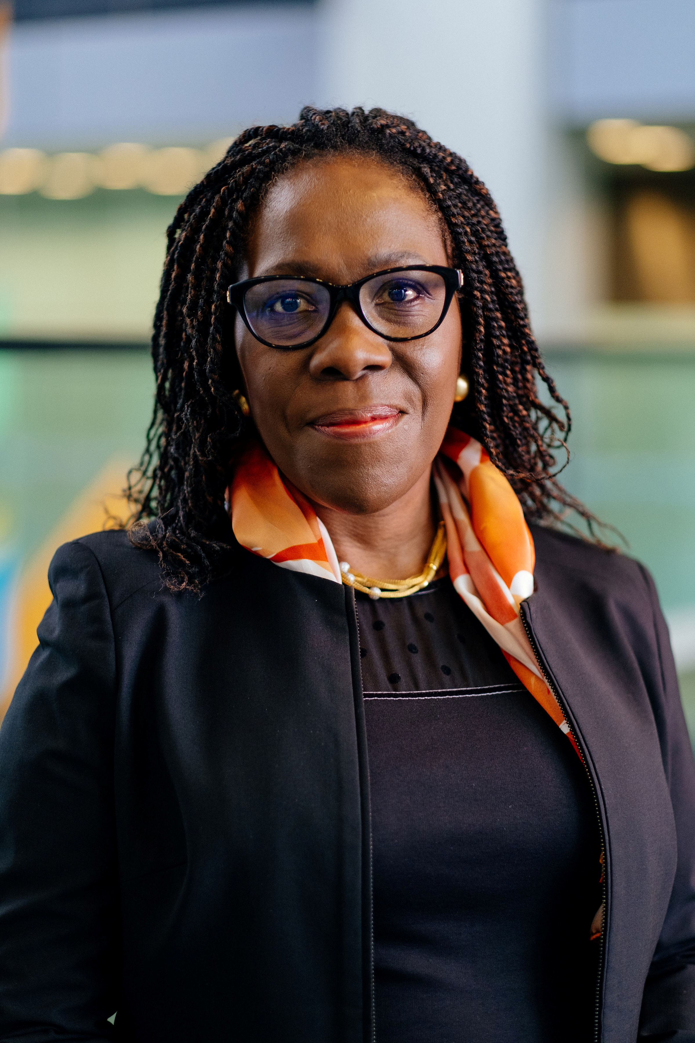 Ireti Samuel-Ogbu, Managing Director and Citi's Country Officer for Nigeria and Ghana, poses in this handout picture taken on 2019. CITI/Handout via REUTERS