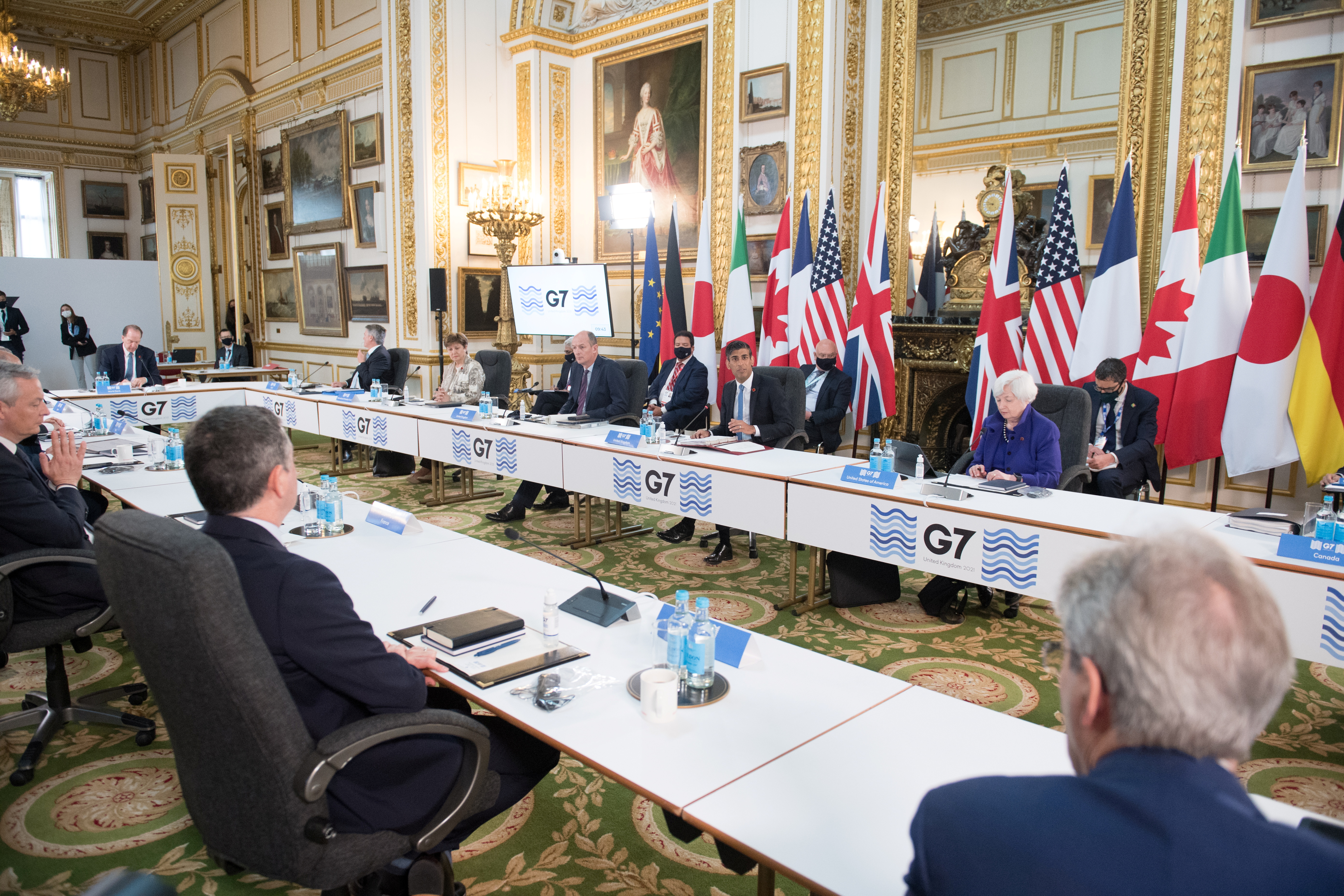 G7 Finance Ministers meeting in London