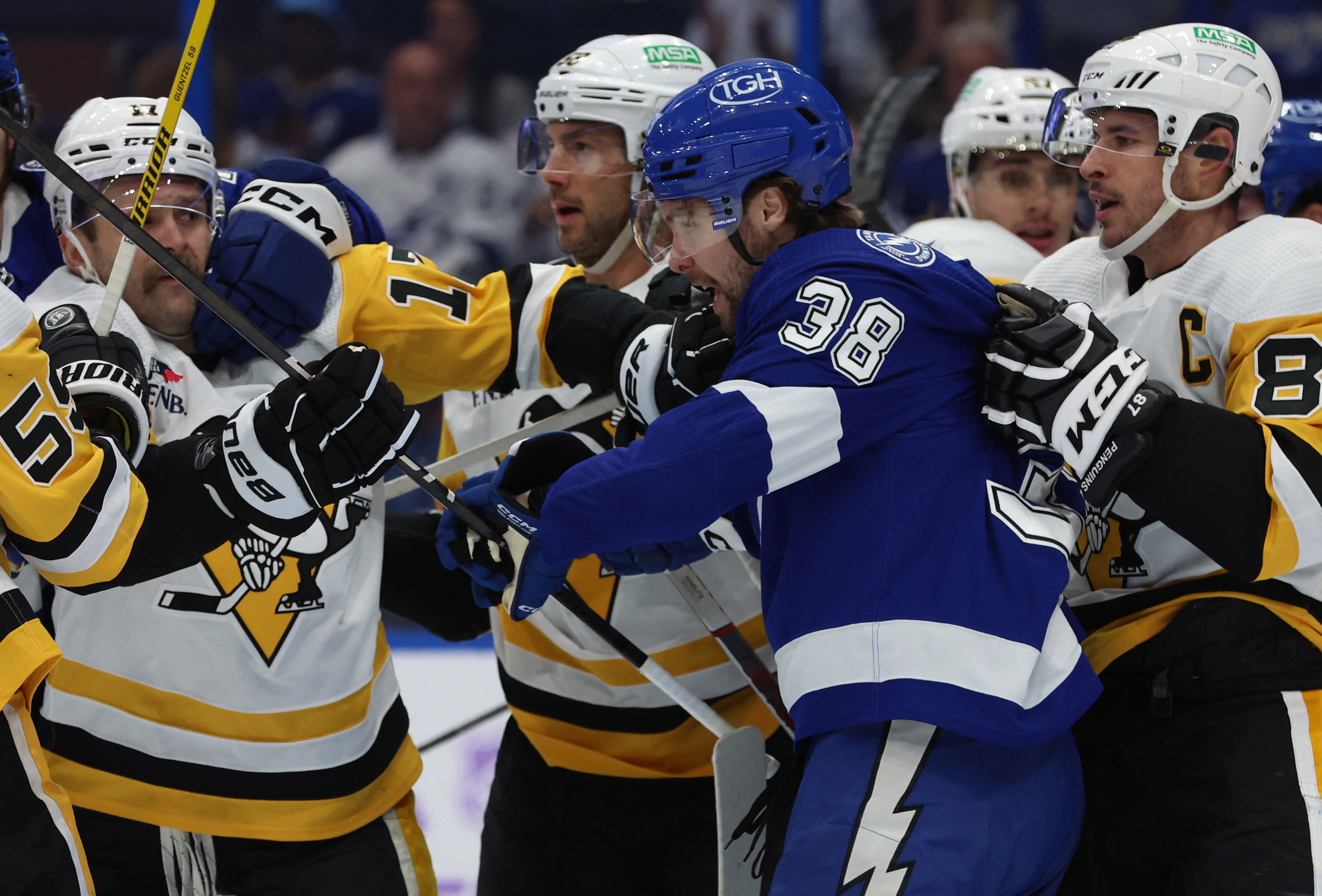 Penguins Rally Past Lightning; G Tristan Jarry Scores Goal | Reuters