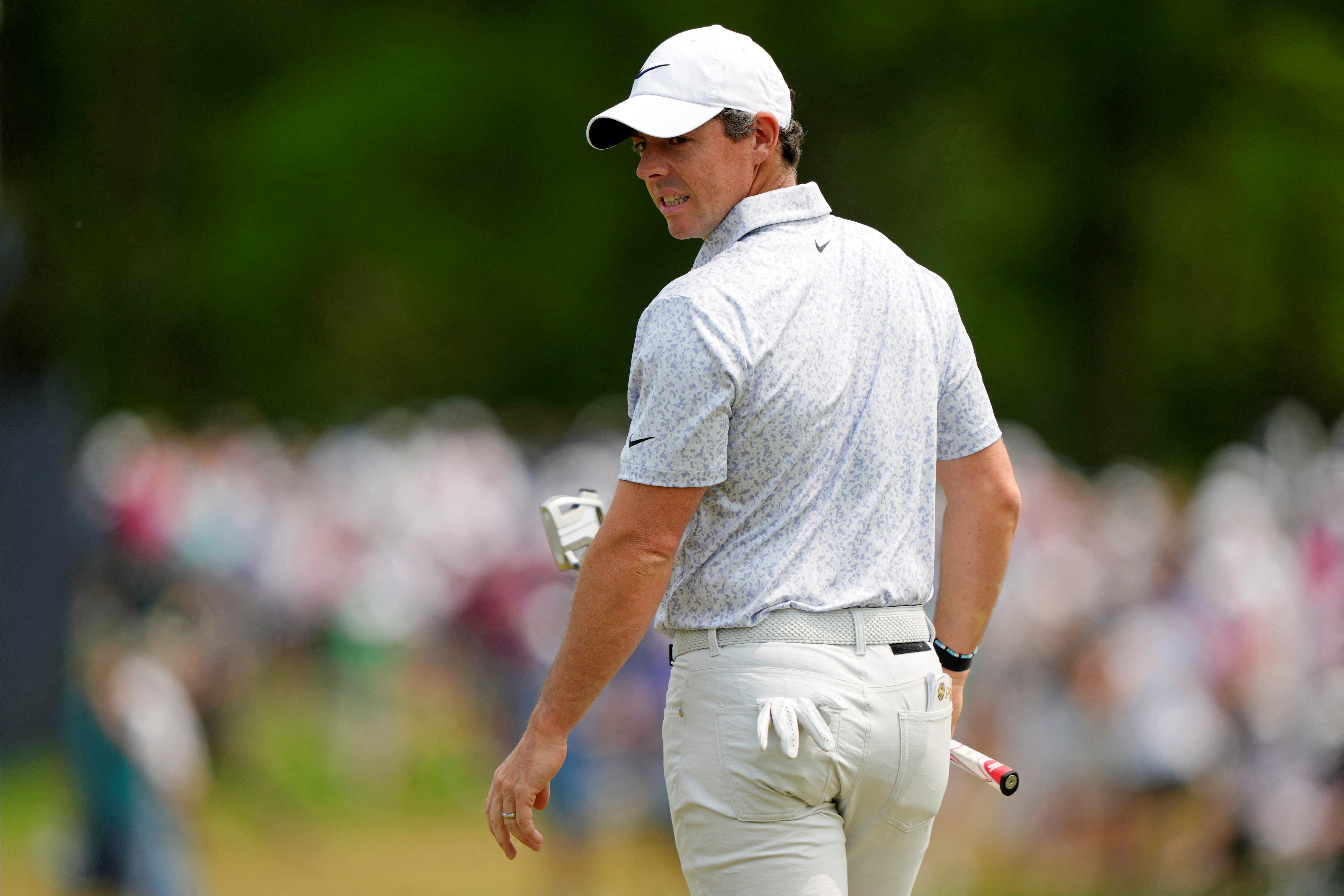 Golf-Nothing memorable about PGA Championship for McIlroy except Block's ace