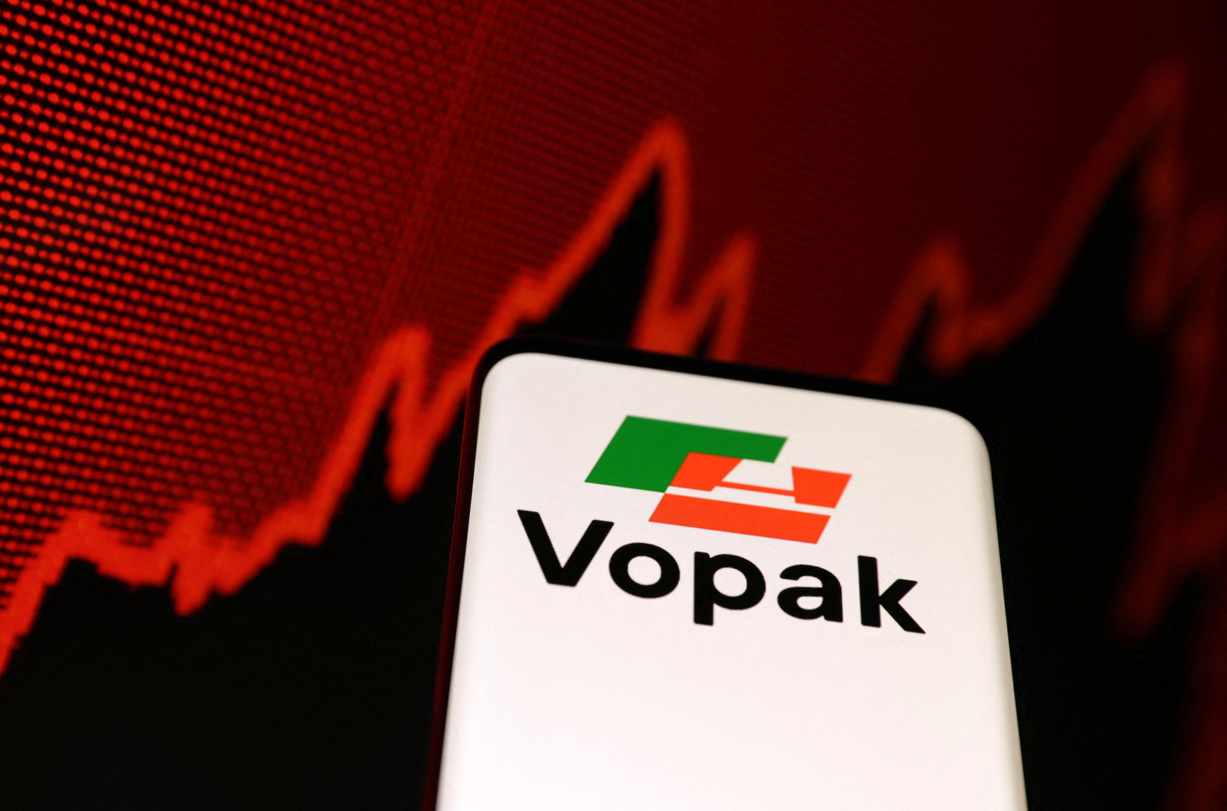 Illustration shows Vopak logo