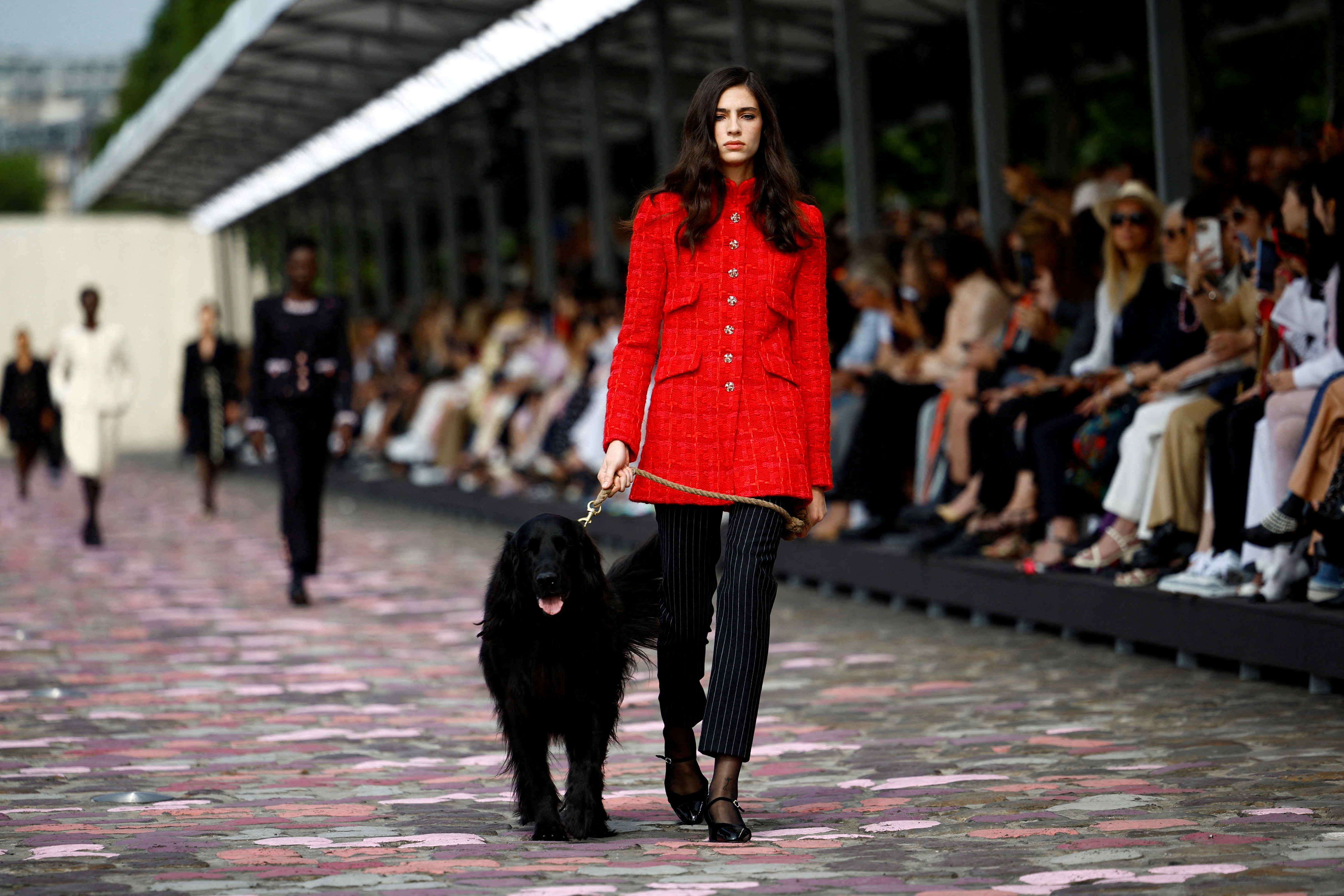 Chanel tries to create special moment in crisisridden world  Paris  fashion week  The Guardian