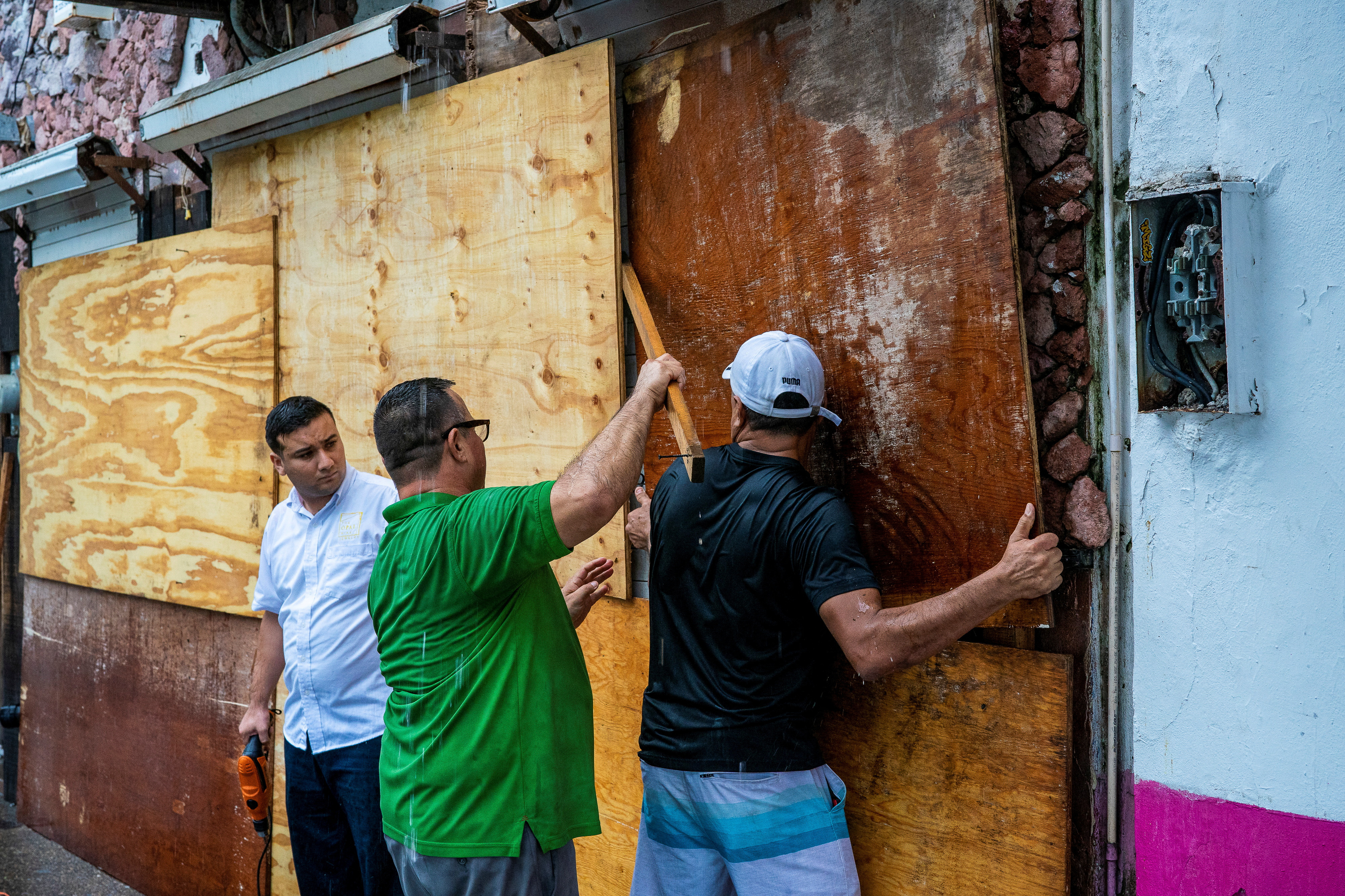 Hurricane Lidia approaches Mexico's Pacific coast, in Puerto Vallarta