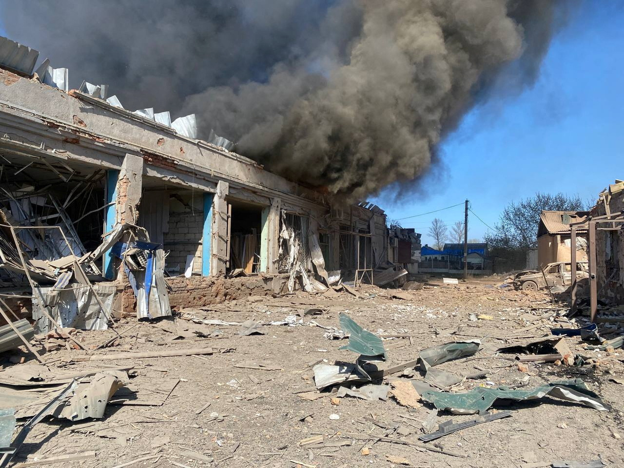 Three people killed in Russian air attacks on Ukraine's Kharkiv region ...