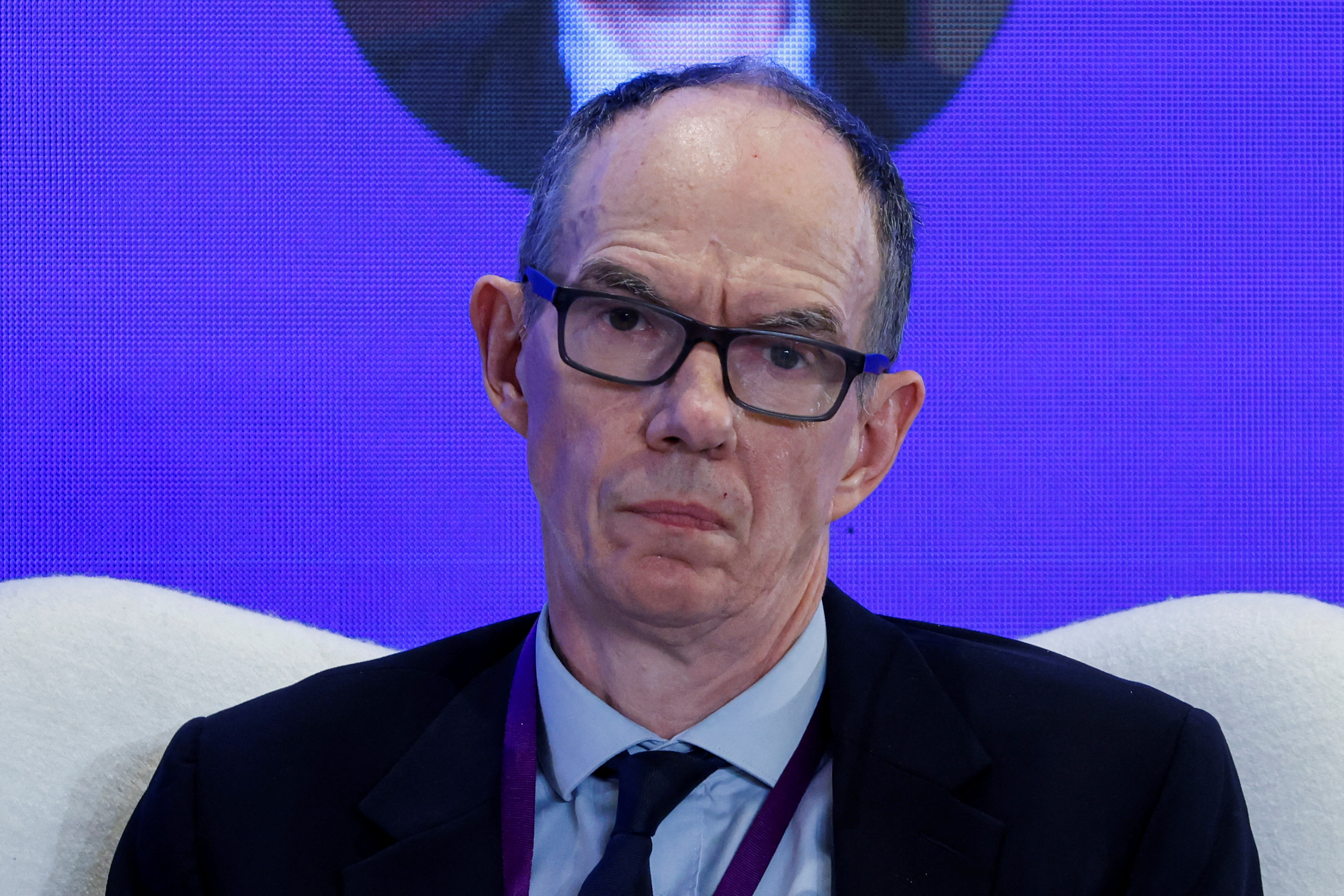 Bank of England's (BoE) Deputy Governor Dave Ramsden, attends the HKMA-BIS High-Level Conference in Hong Kong