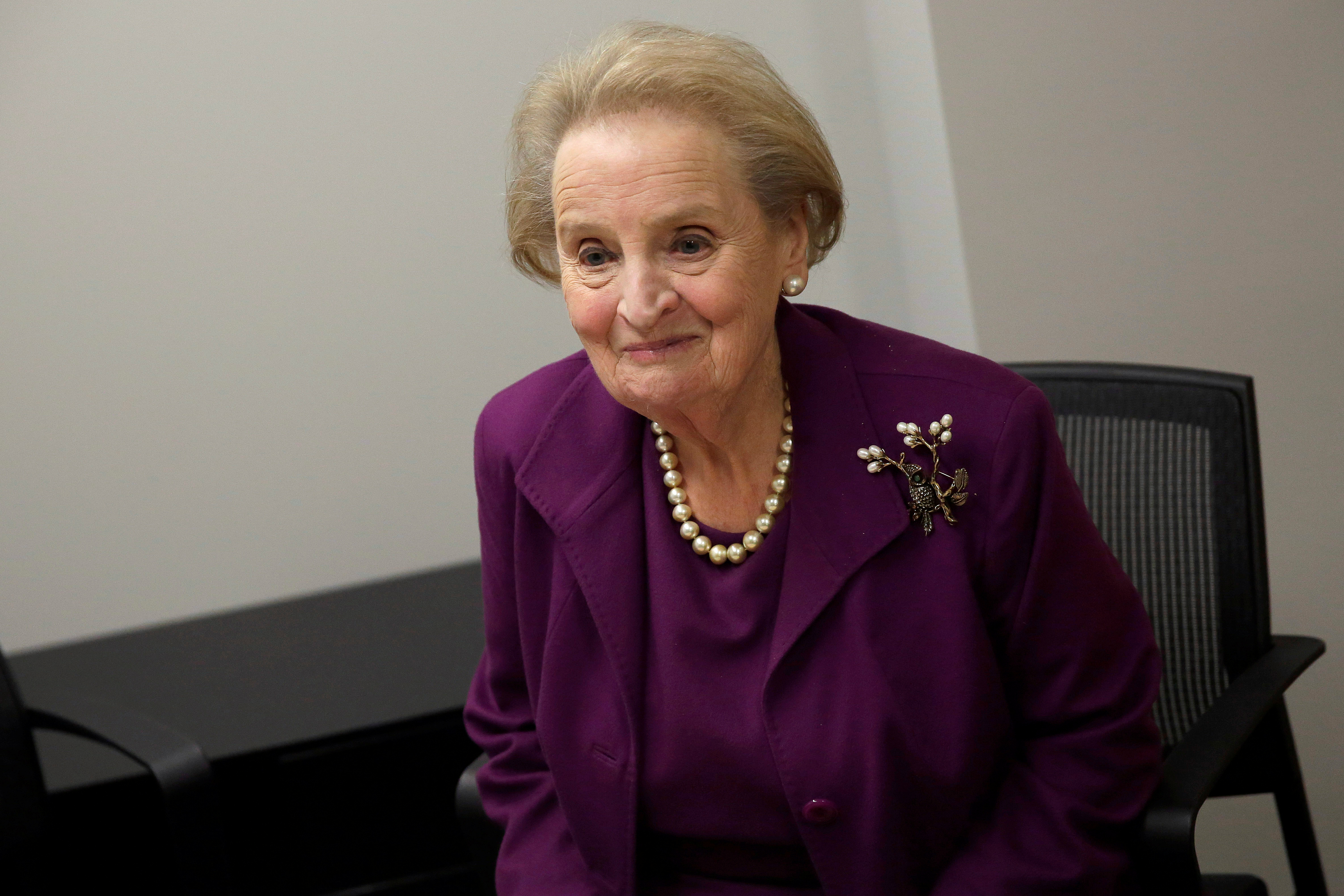 Madeleine Albright, former U.S. secretary of state and feminist