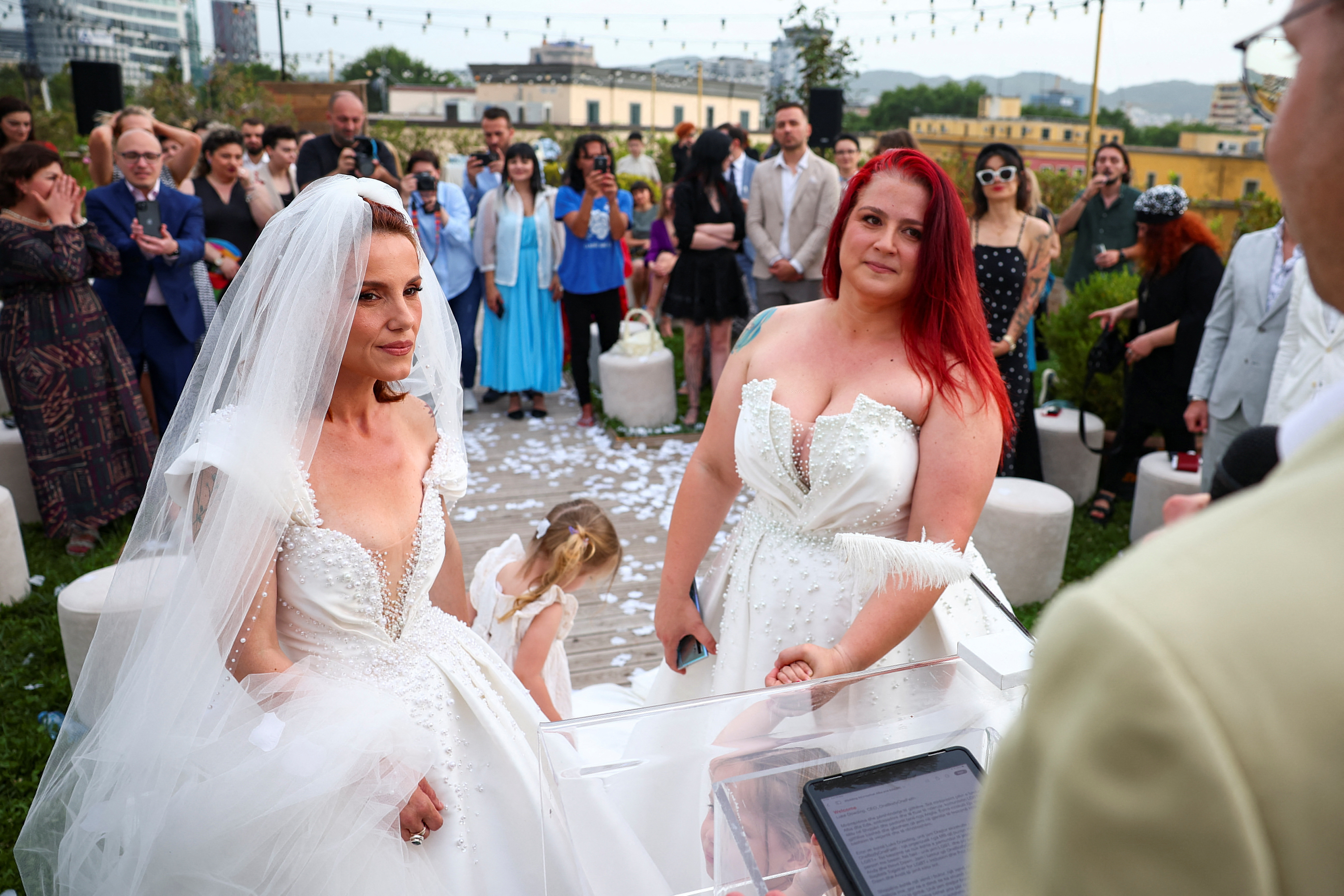 In loving protest, Albanian lesbians marry unofficially | Reuters