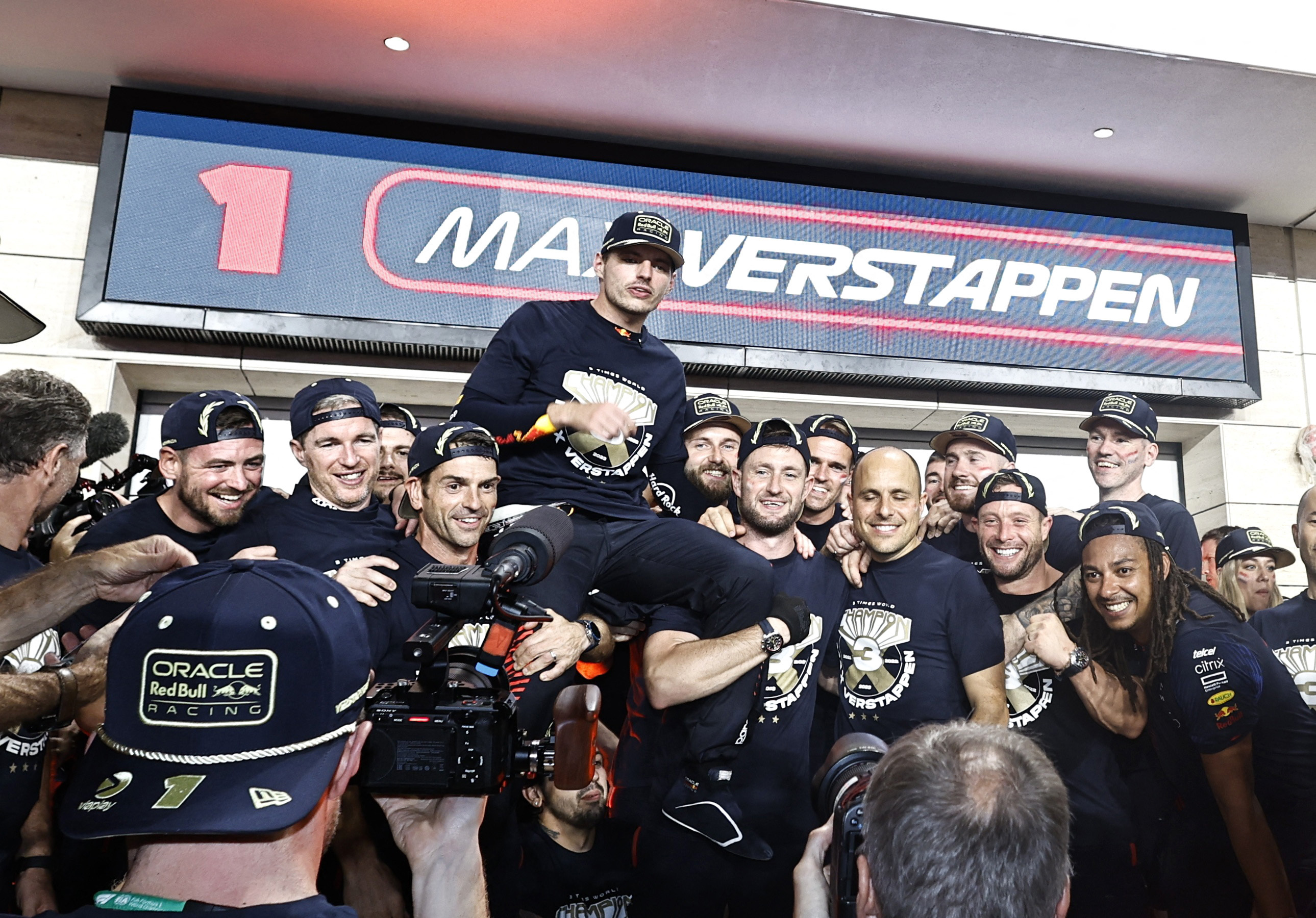 Max Verstappen crowned Formula One world champion