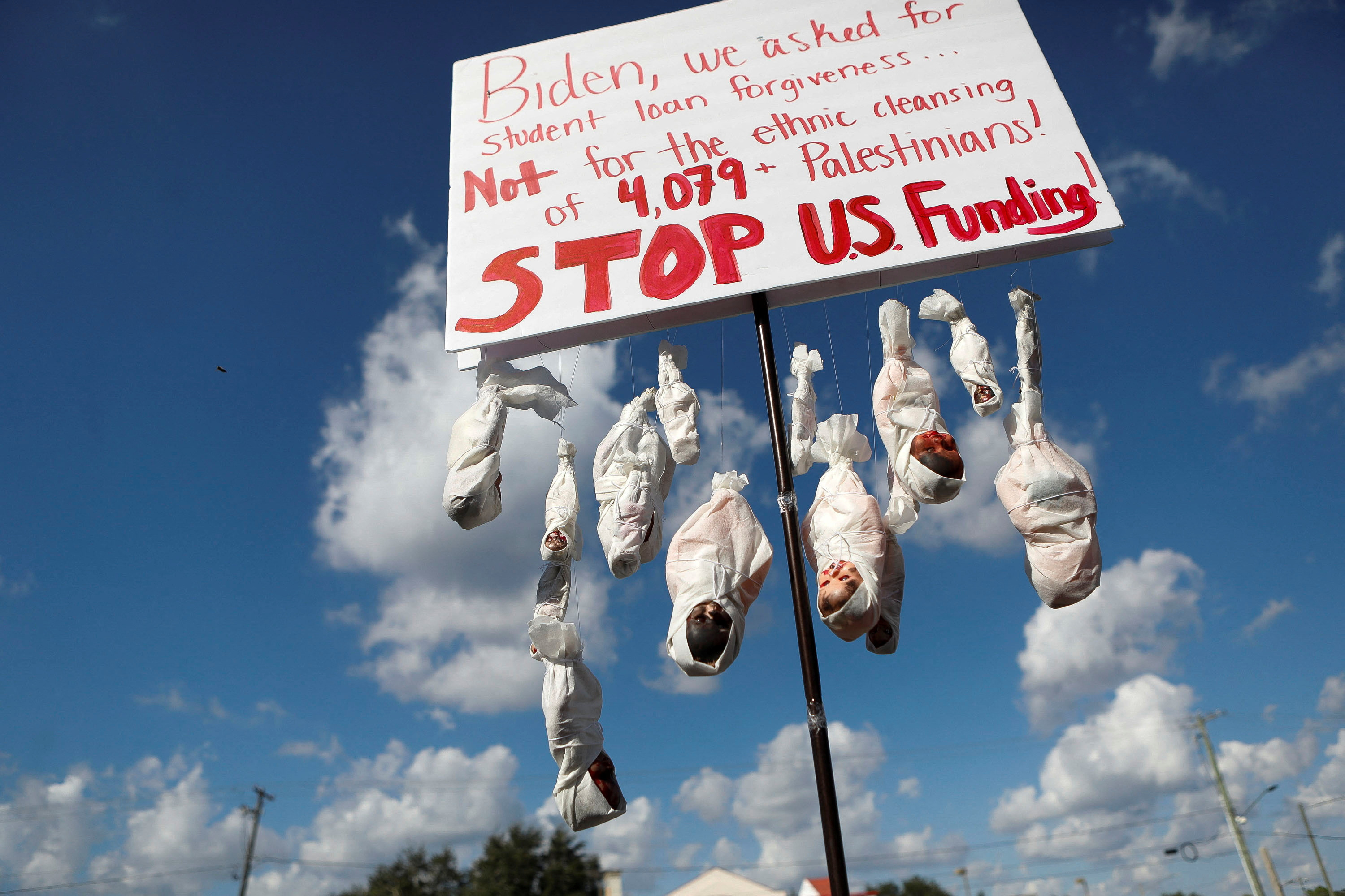 Global protests in support of Palestinians, rallies for hostages