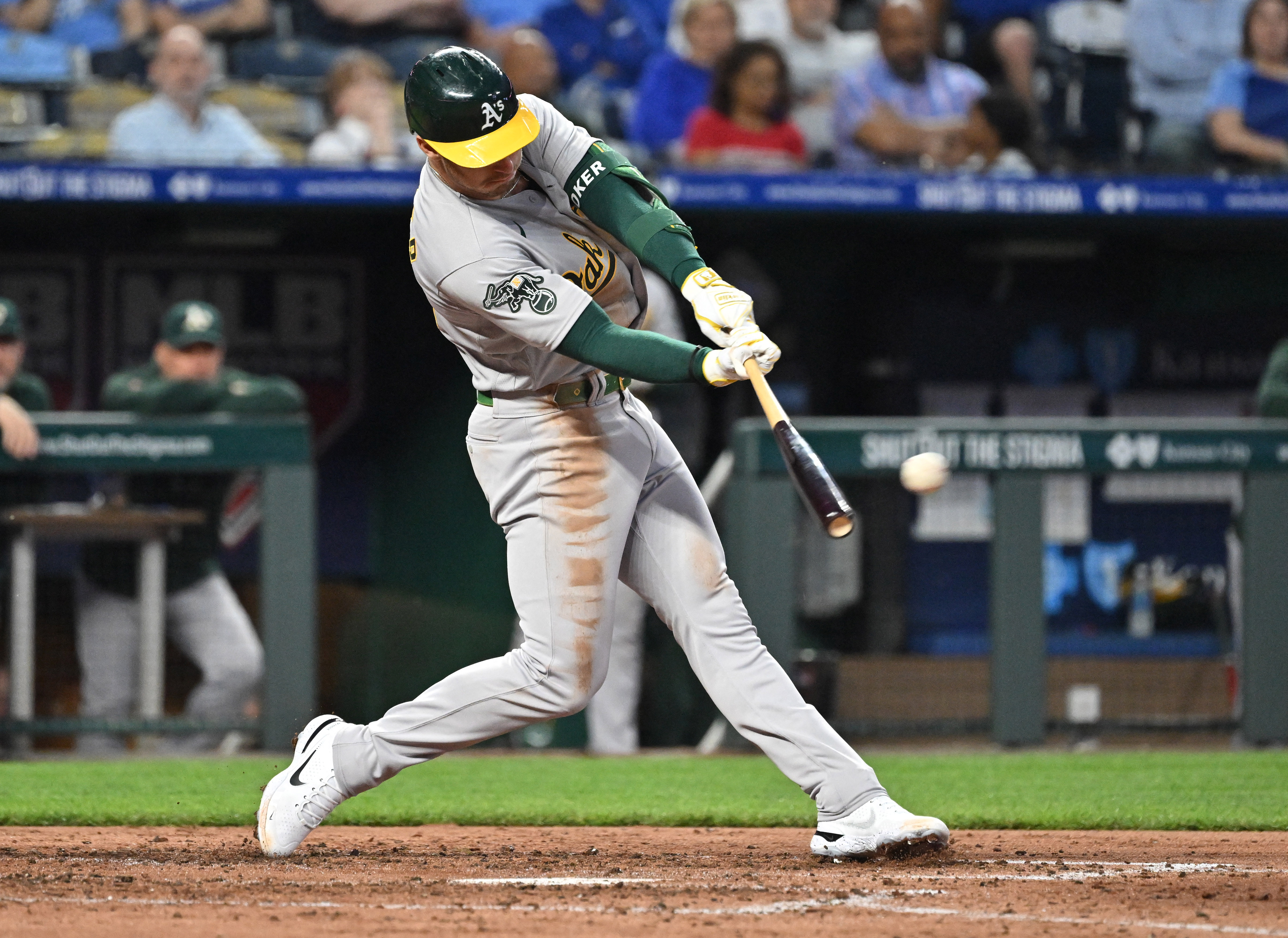 Langeliers homers again as Oakland A's beat Kansas City Royals again