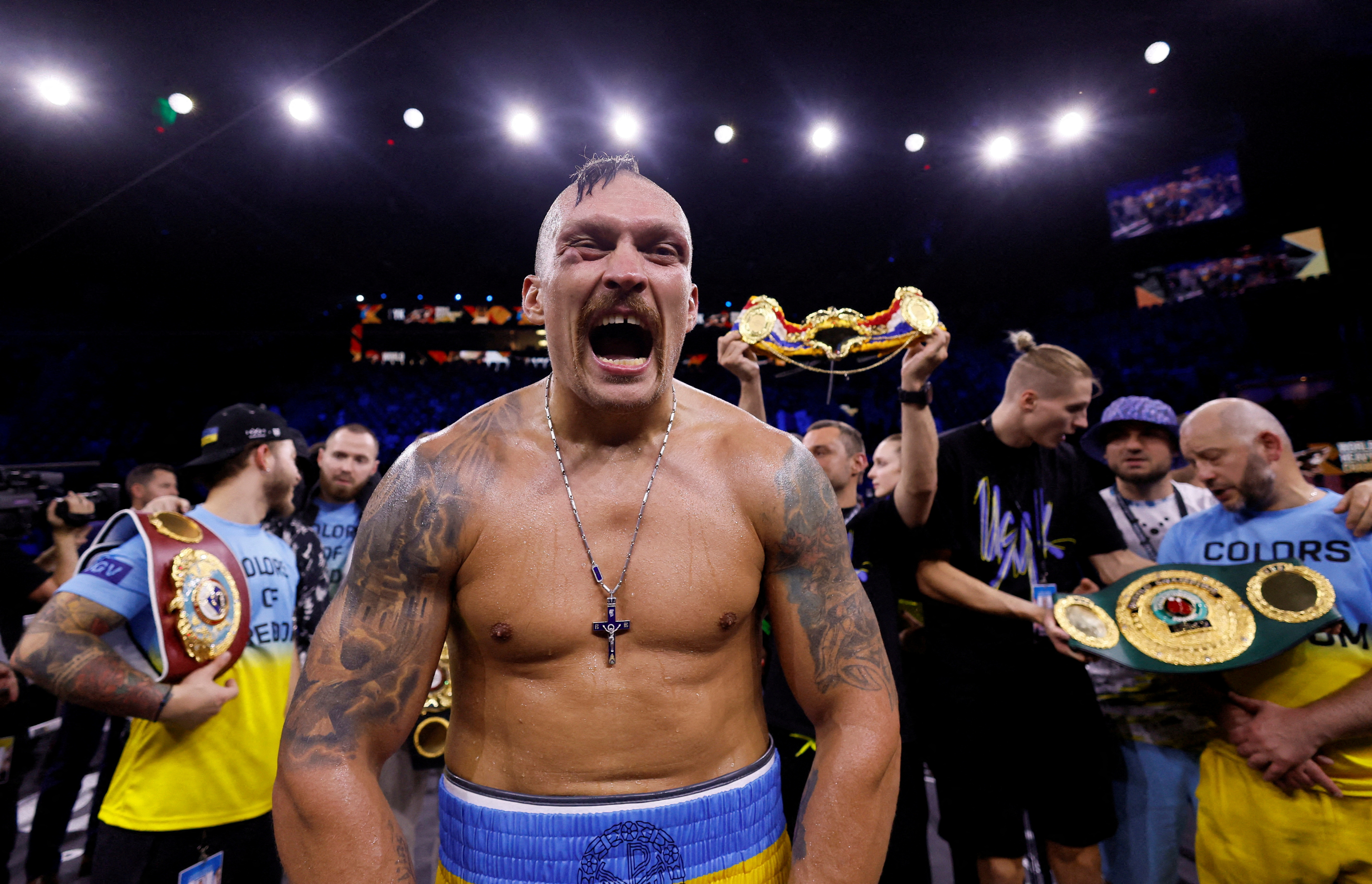 Usyk to defend heavyweight titles against Dubois Reuters